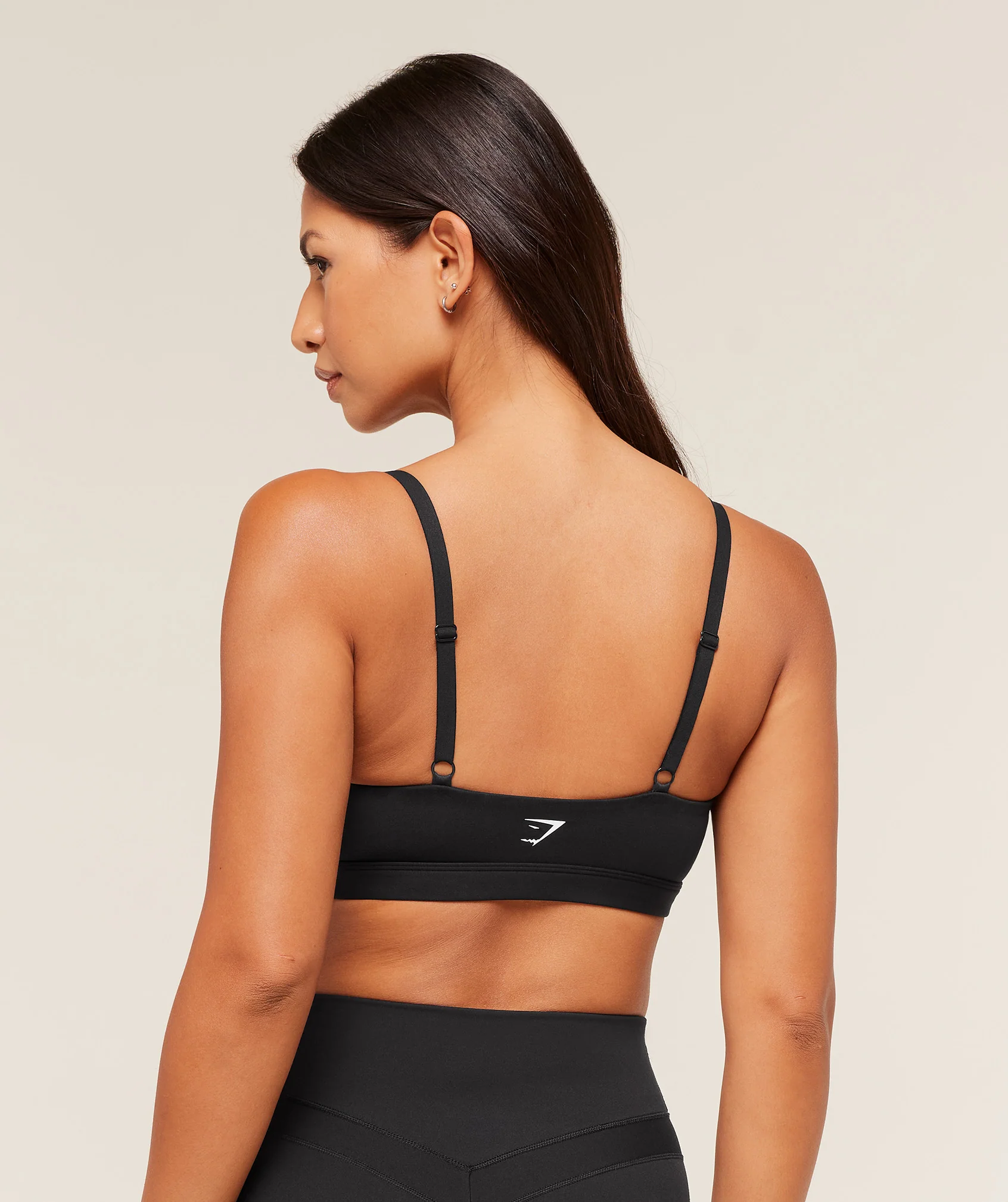 Gymshark Balcony Peekaboo Sports Bra - Black - Image 2