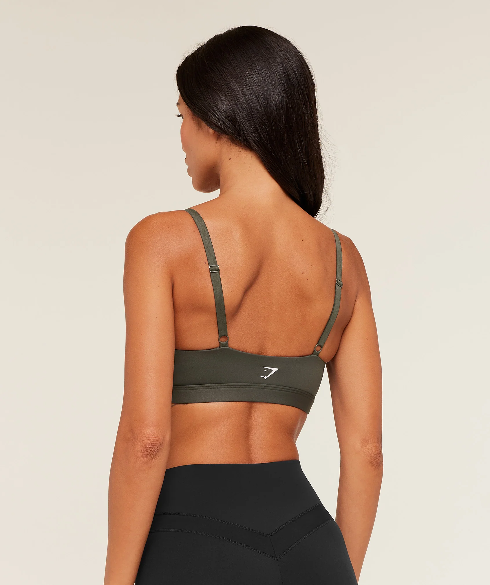 Gymshark Balcony Peekaboo Sports Bra - GS Strength Green - Image 2