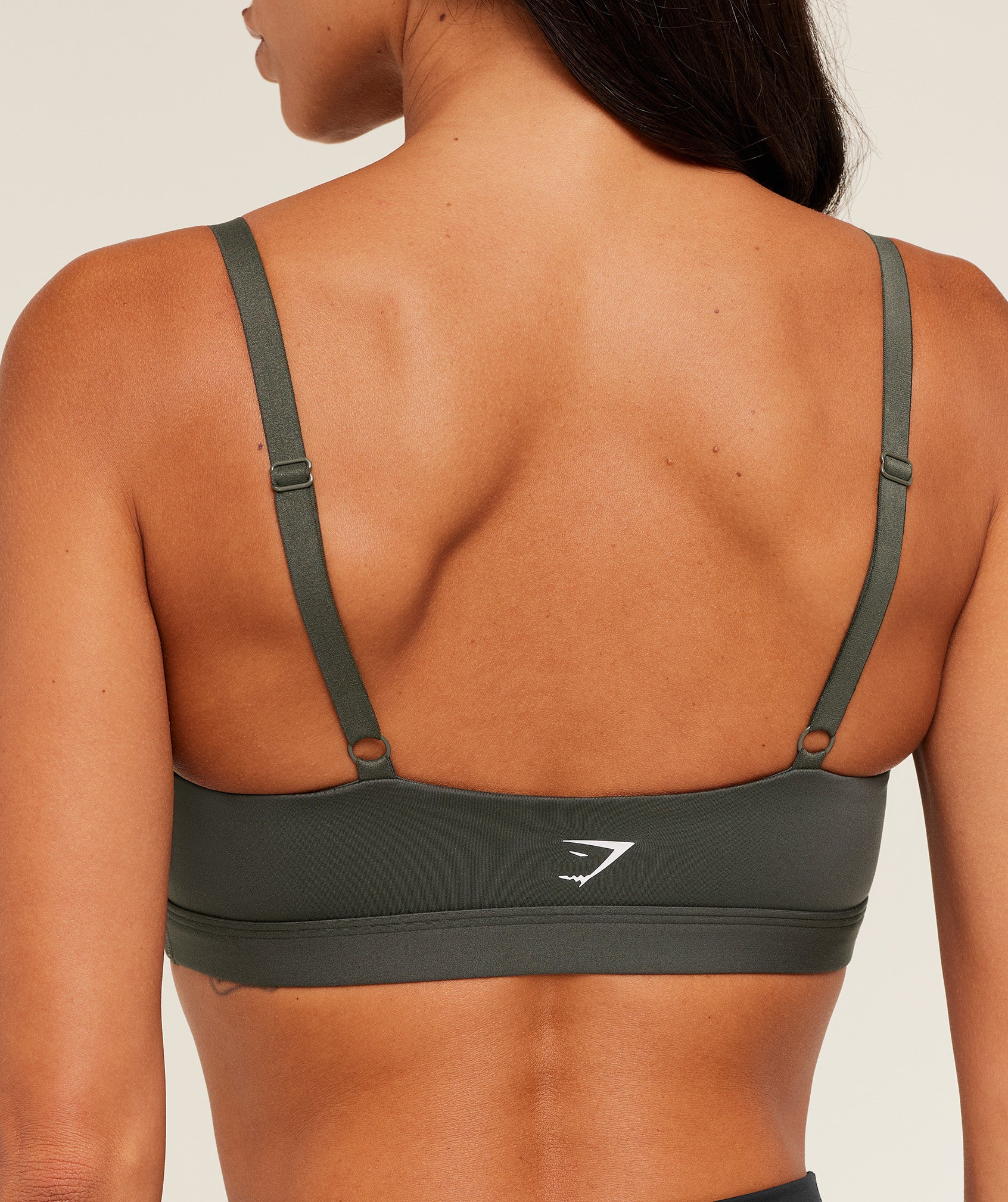 Gymshark Balcony Peekaboo Sports Bra - GS Strength Green - Image 5