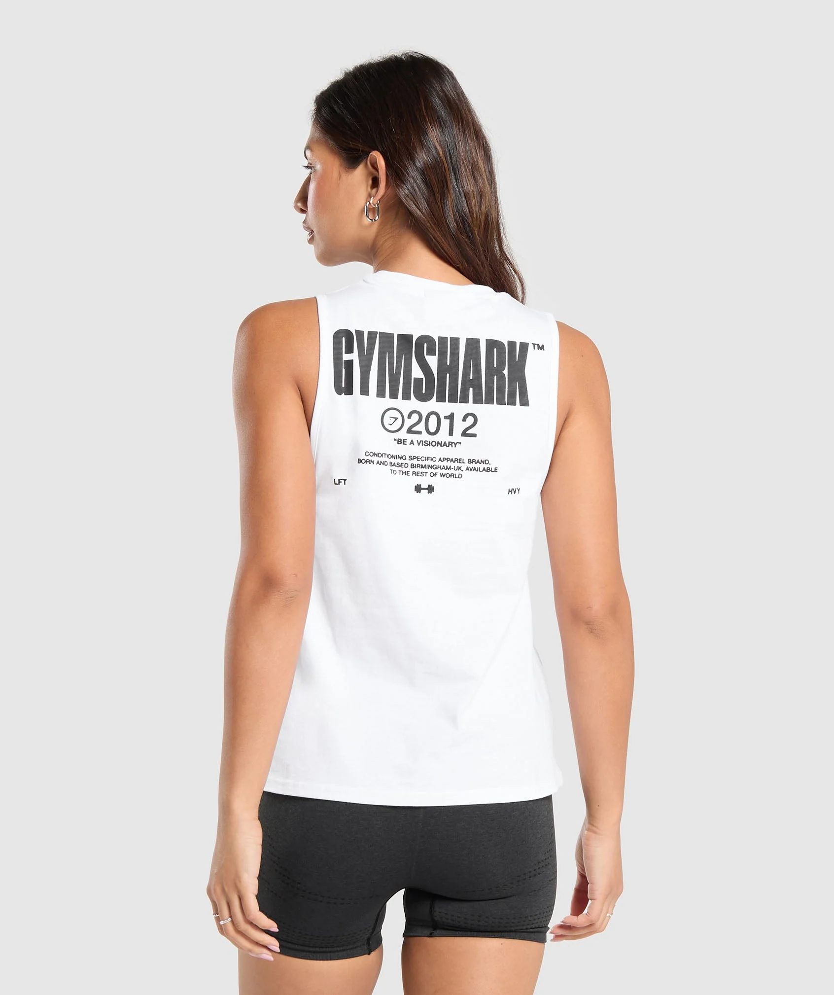 Gymshark Be a Visionary Tank - White - Image 2