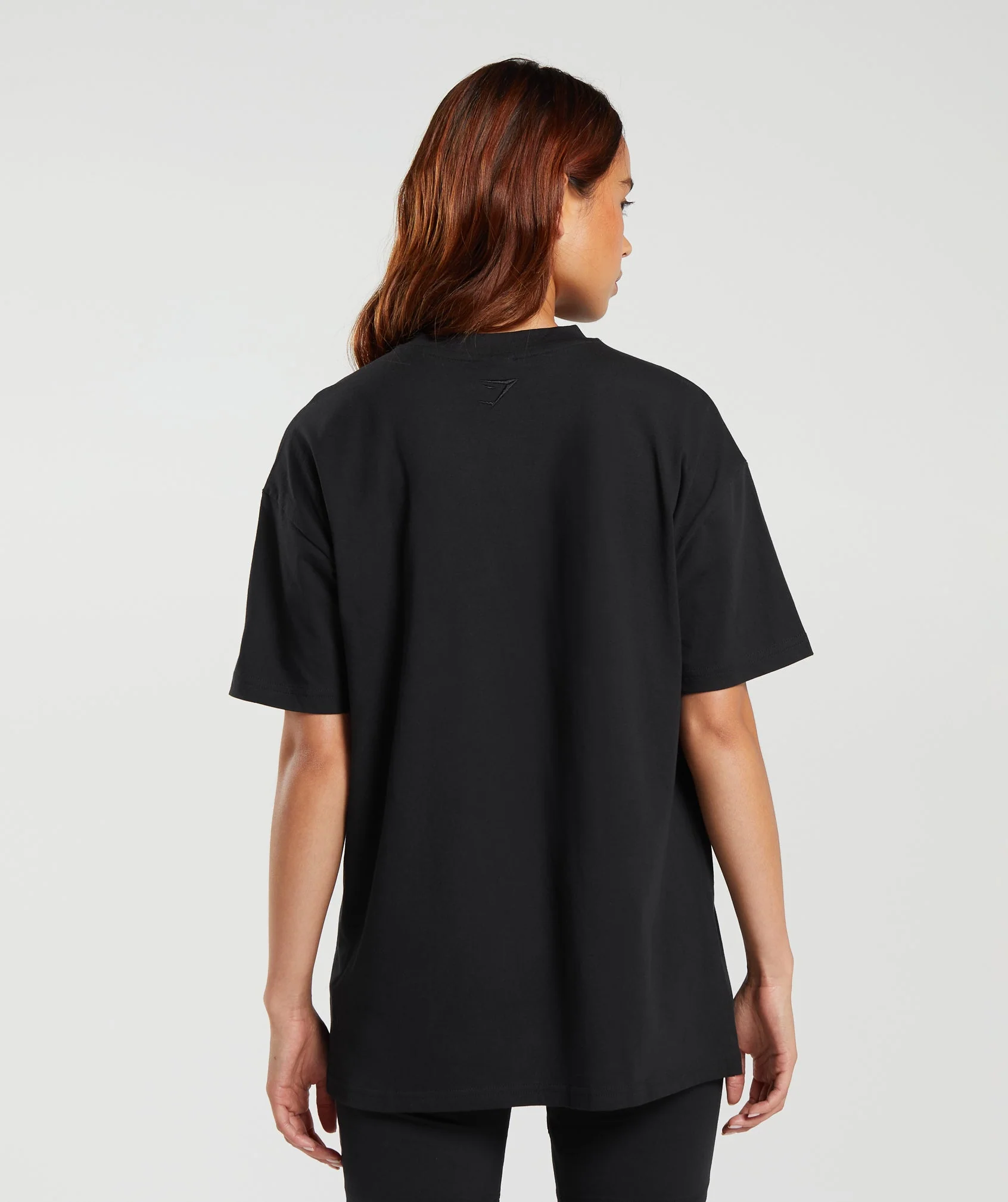 Gymshark Block Oversized T-Shirt - Black - Image 2