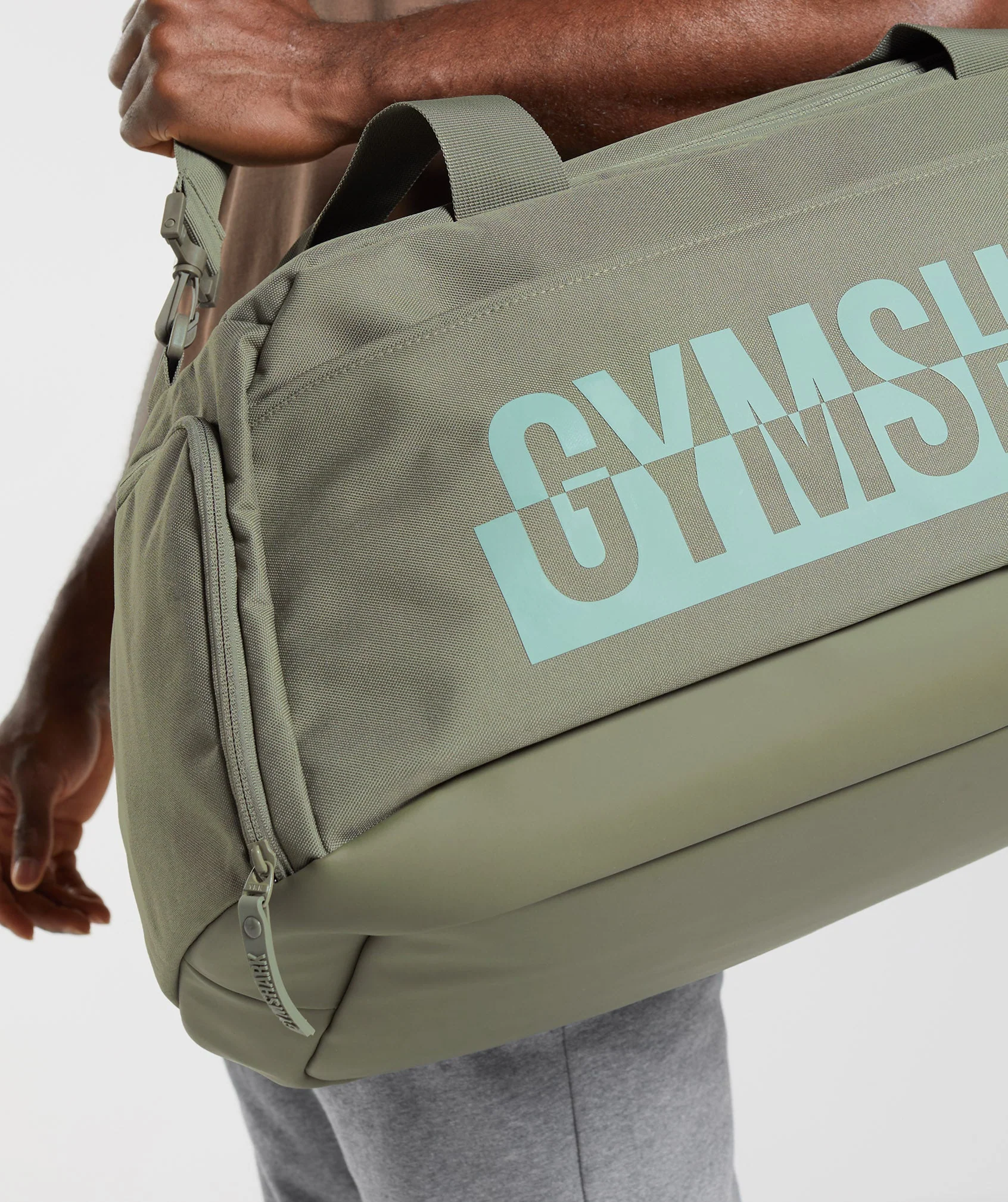 Gymshark Bold Holdall - Dusty Olive - Image 3