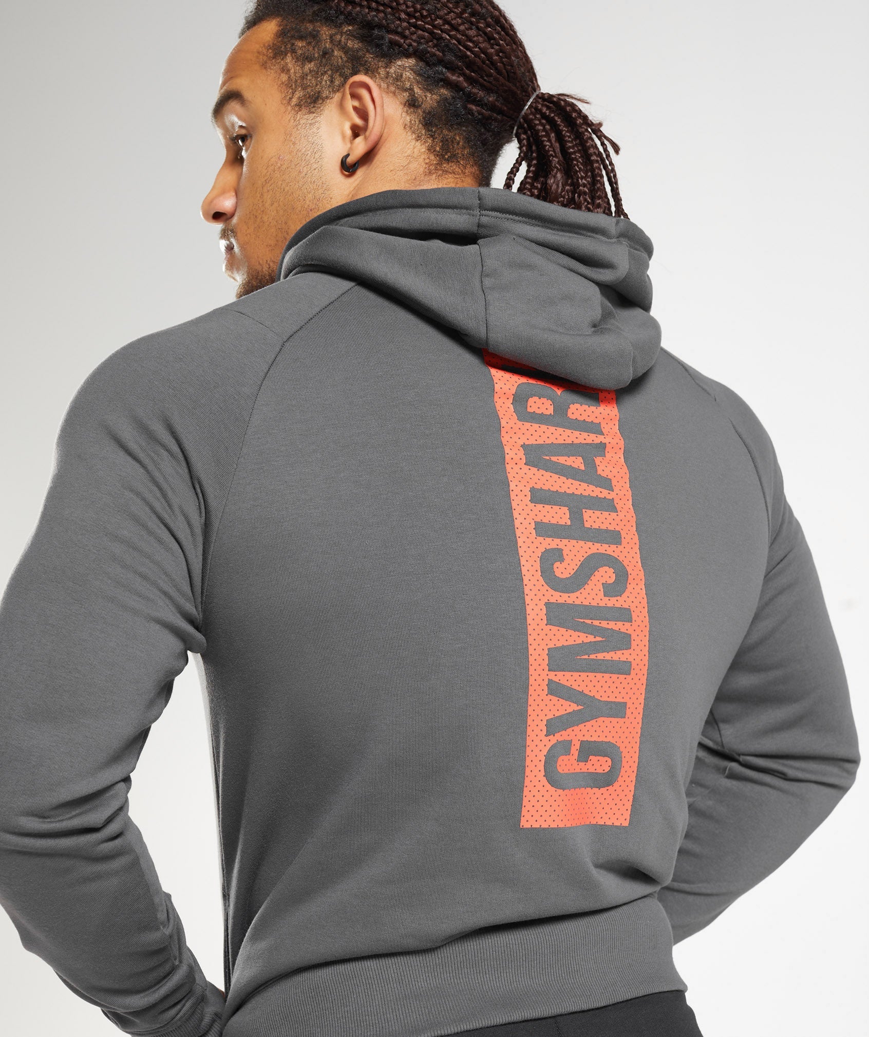 Gymshark Bold Hoodie - Silhouette Grey - Image 2