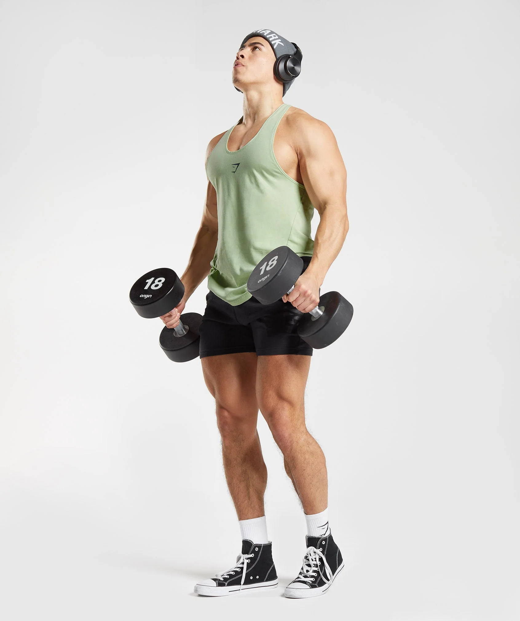 Gymshark Bold Stringer - Flora Green - Image 4
