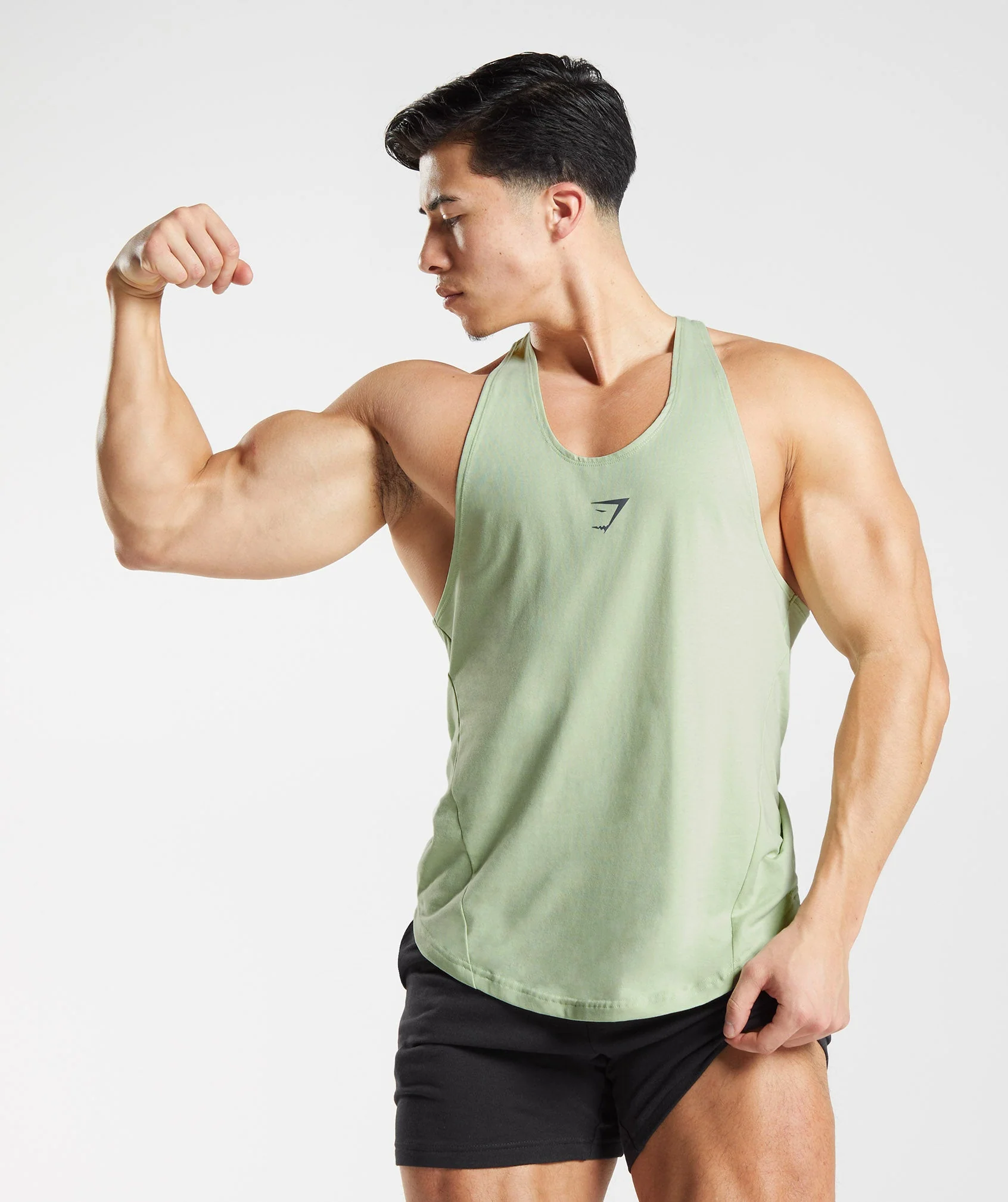 Gymshark Bold Stringer - Flora Green - Image 7