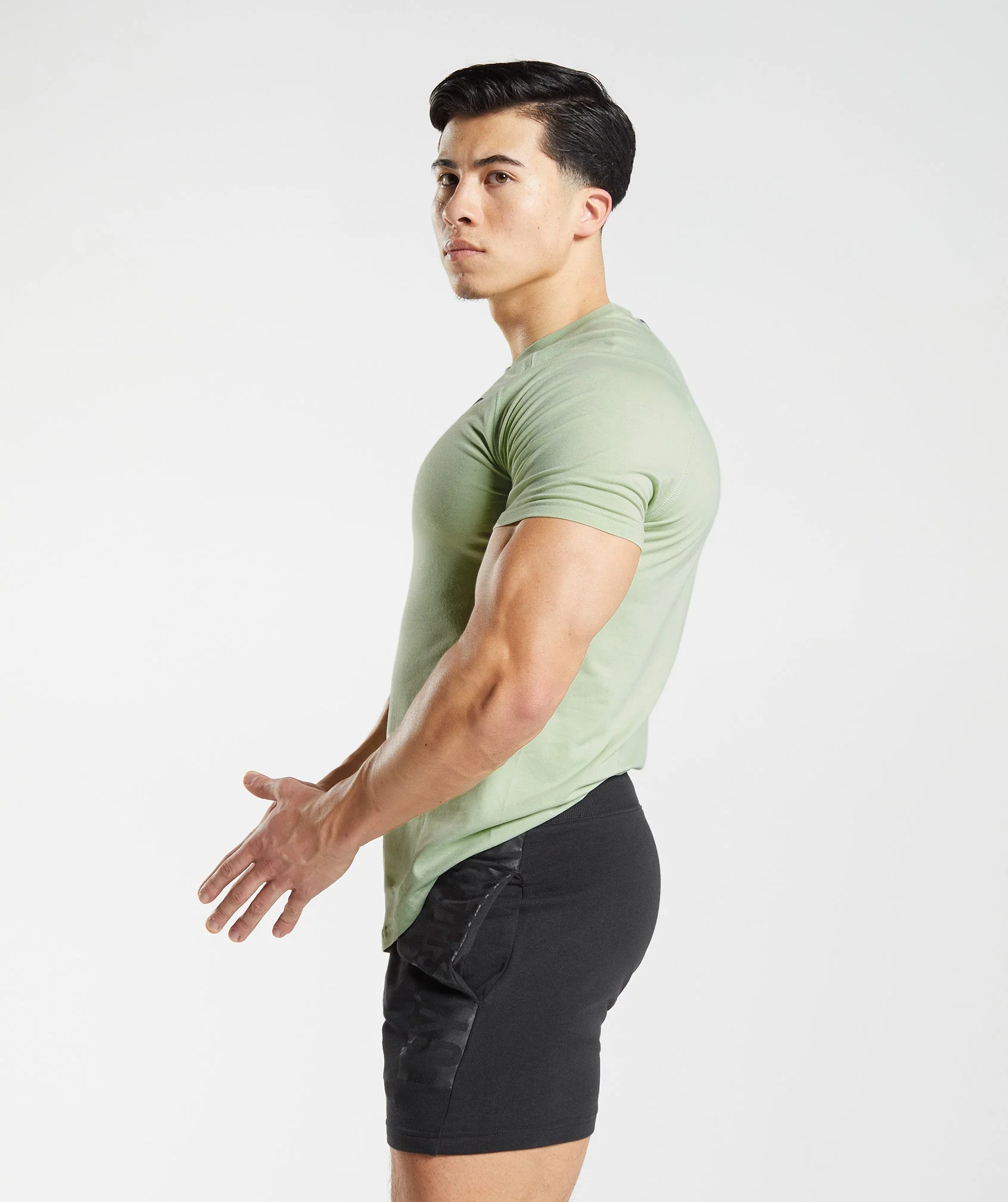 Gymshark Bold T-Shirt - Flora Green - Image 3