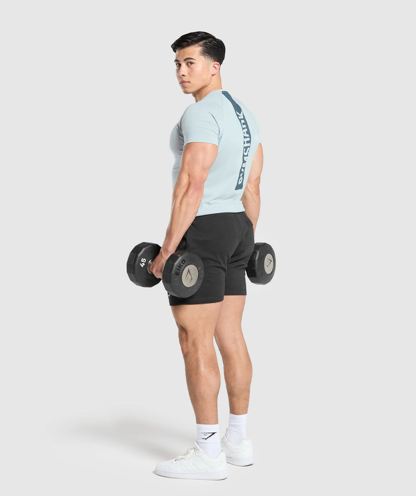 Gymshark Bold T-Shirt - Fresh Blue - Image 4