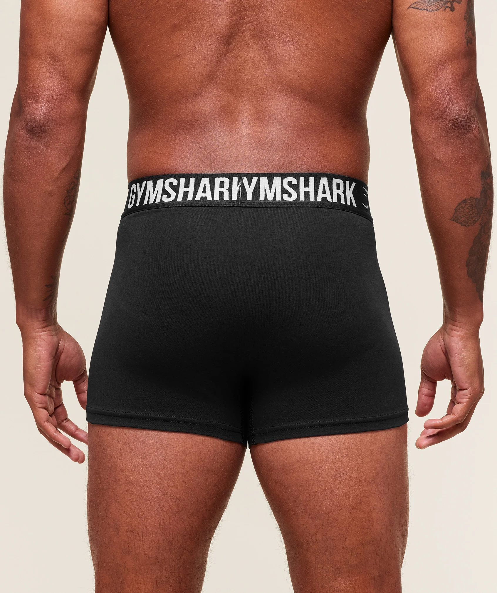 Gymshark Boxer Brief 3PK - Black - Image 3