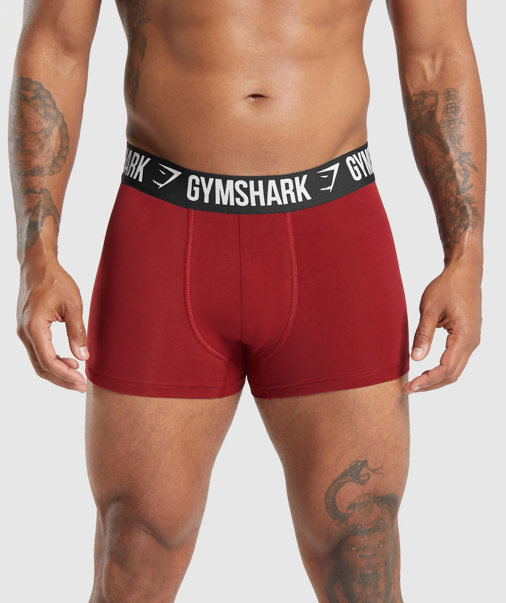 Gymshark Boxer Brief 5PK - Reps Red - Image 2