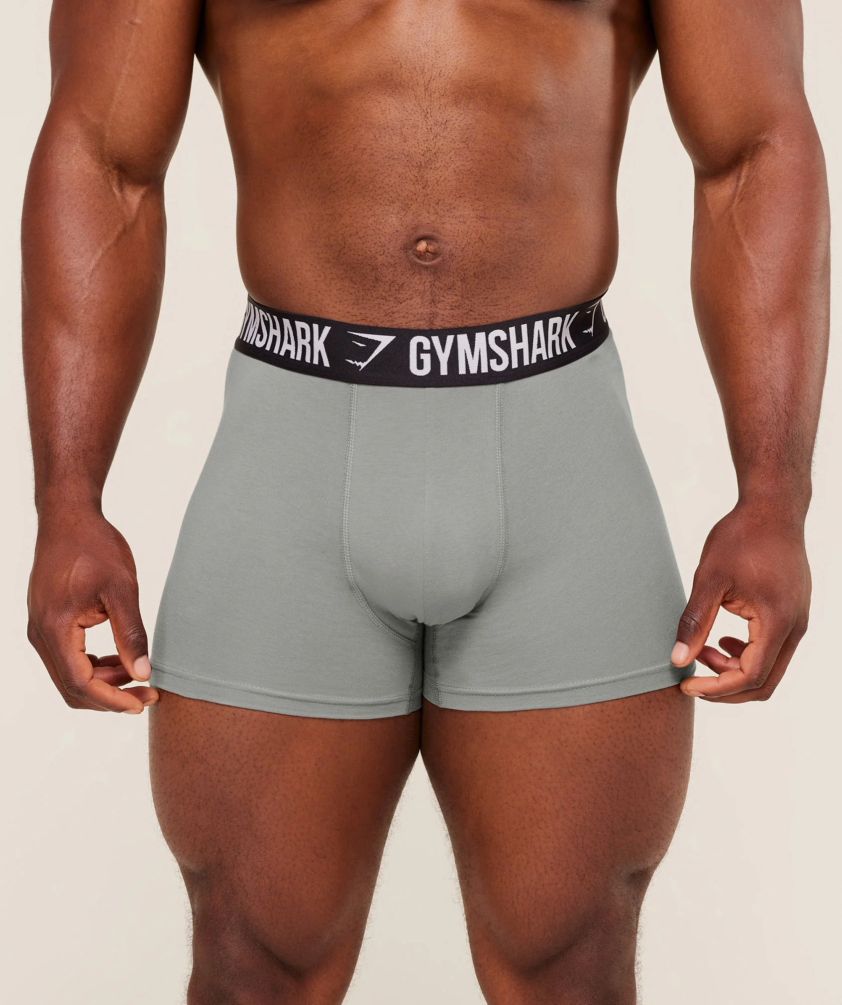 Gymshark Boxer Brief 5PK - Medium Grey - Image 2