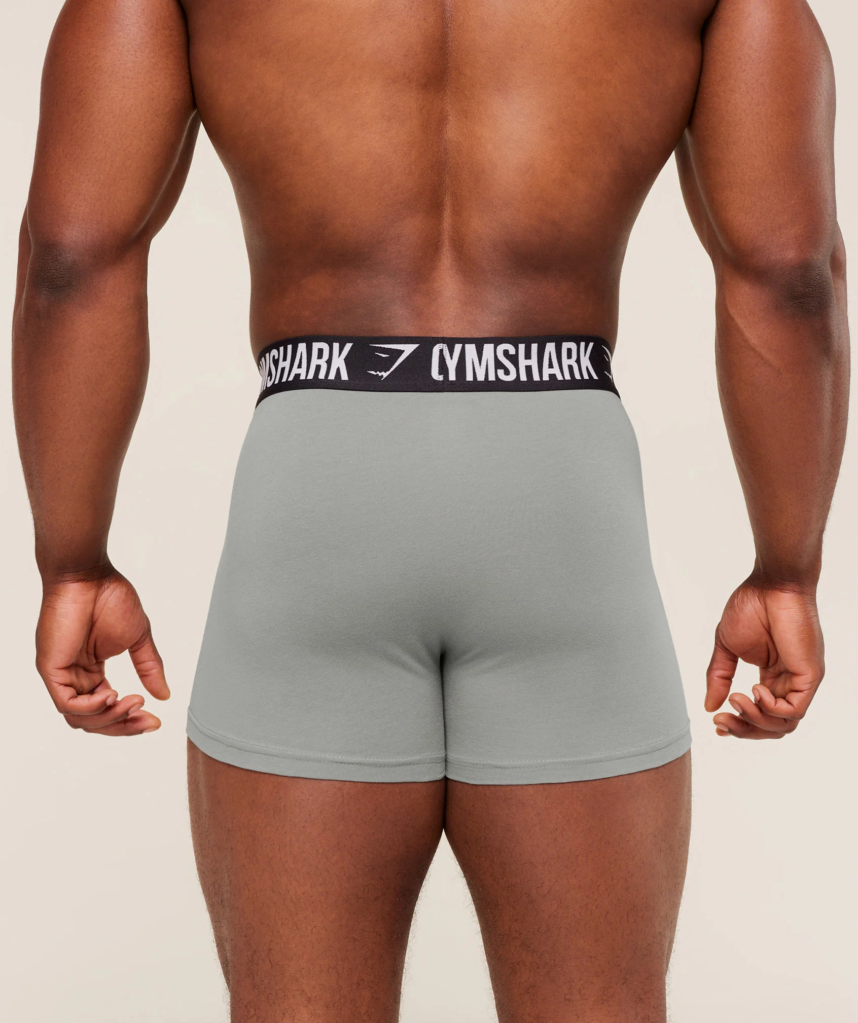 Gymshark Boxer Brief 5PK - Medium Grey - Image 3