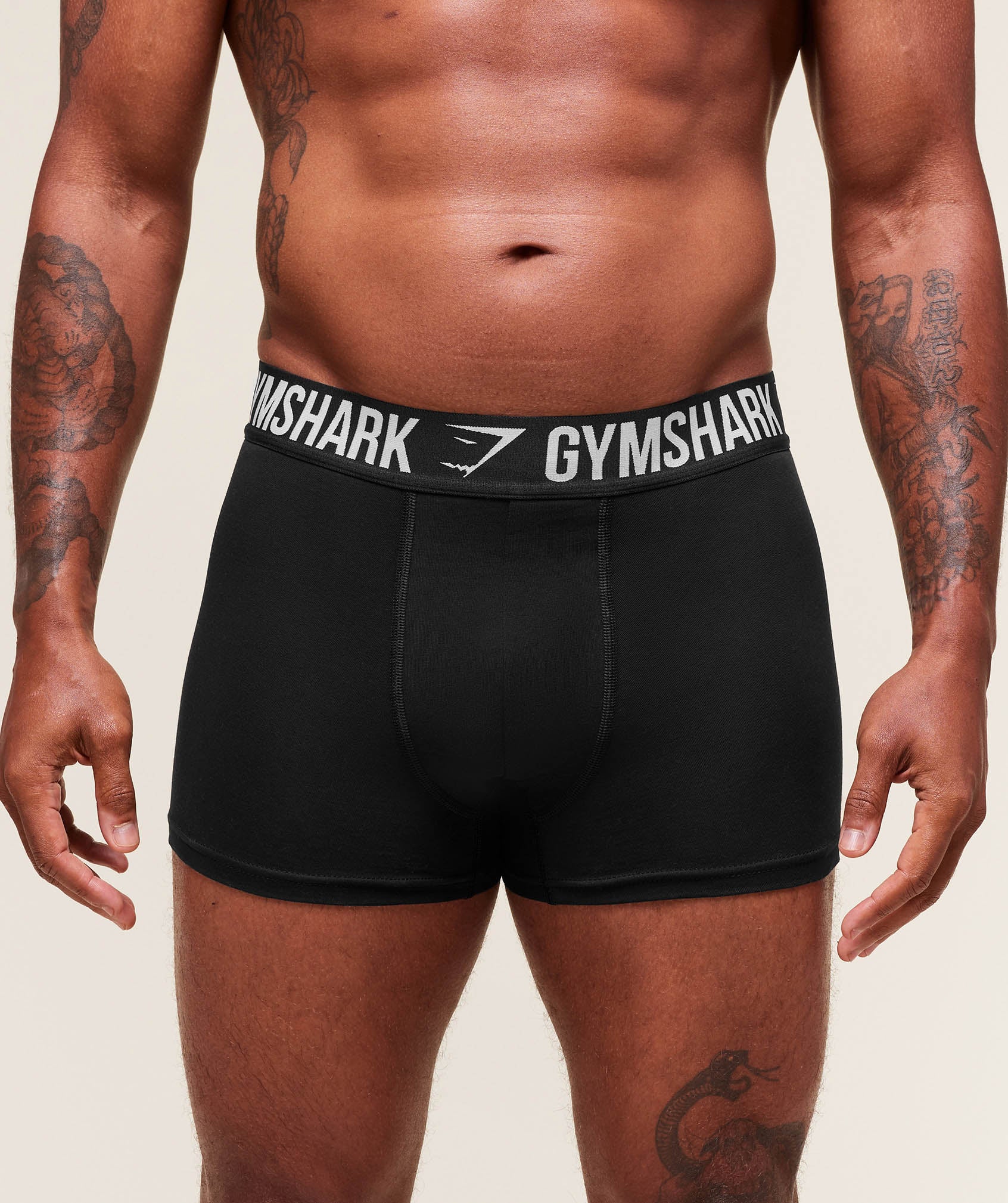 Gymshark Boxer Brief 7PK - Black - Image 2