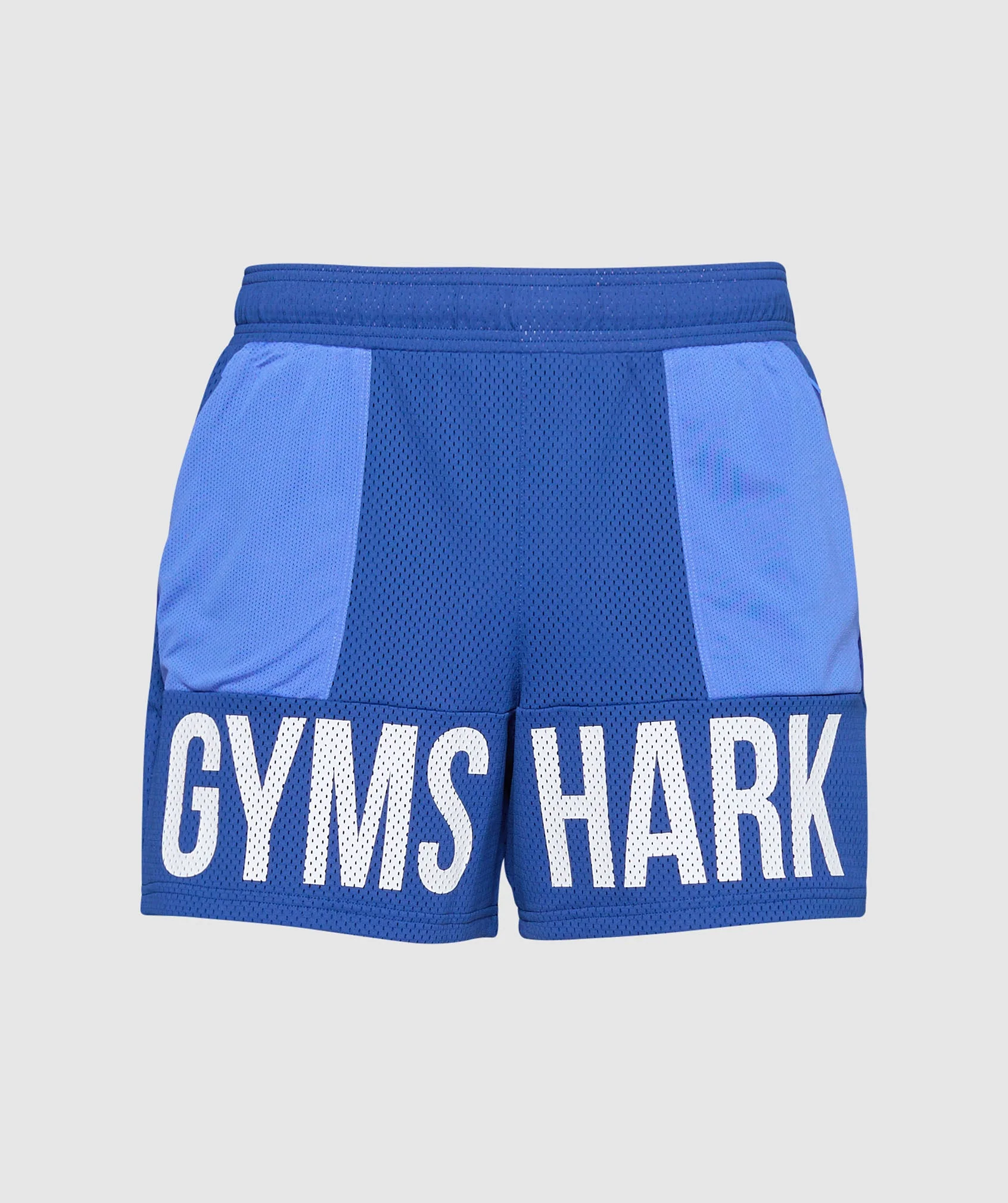 Gymshark Brandmark Mesh 5" Shorts - Wave Blue/Iris Blue - Image 10