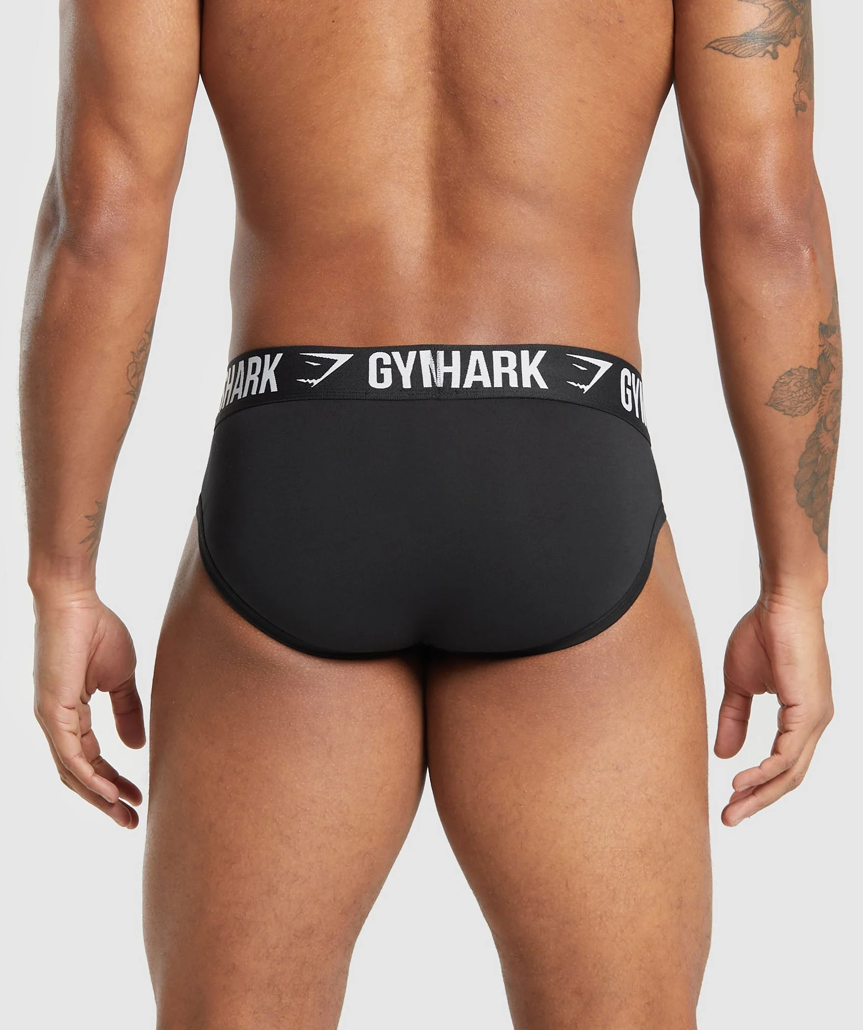 Gymshark Brief 3PK - Denim Grey/Titanium Blue/Black - Image 5