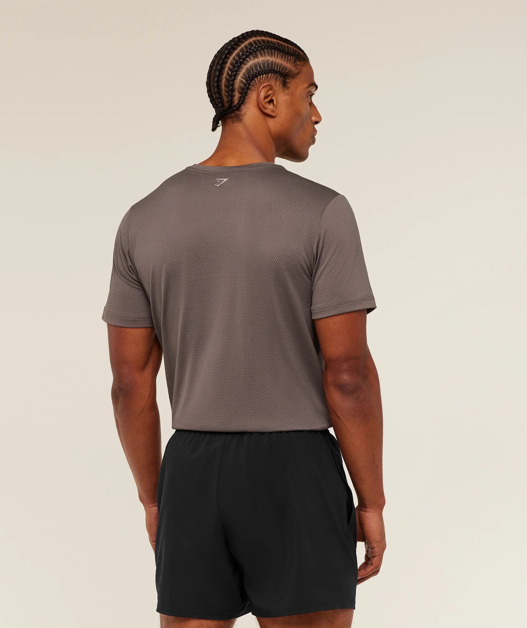 Gymshark Built For More T-Shirt - Cool Brown - Image 2