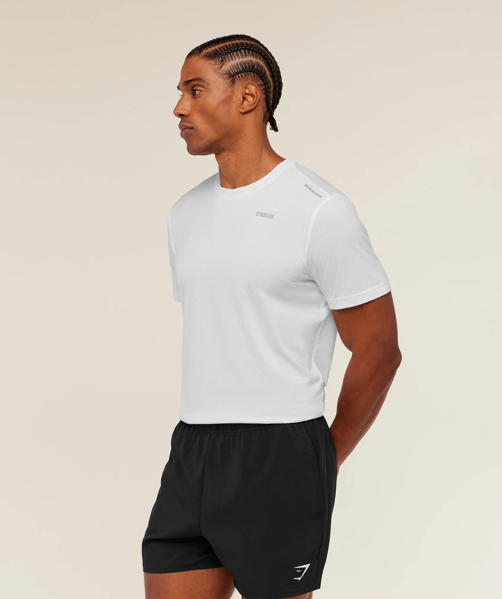 Gymshark Built For More T-Shirt - GS White - Image 3