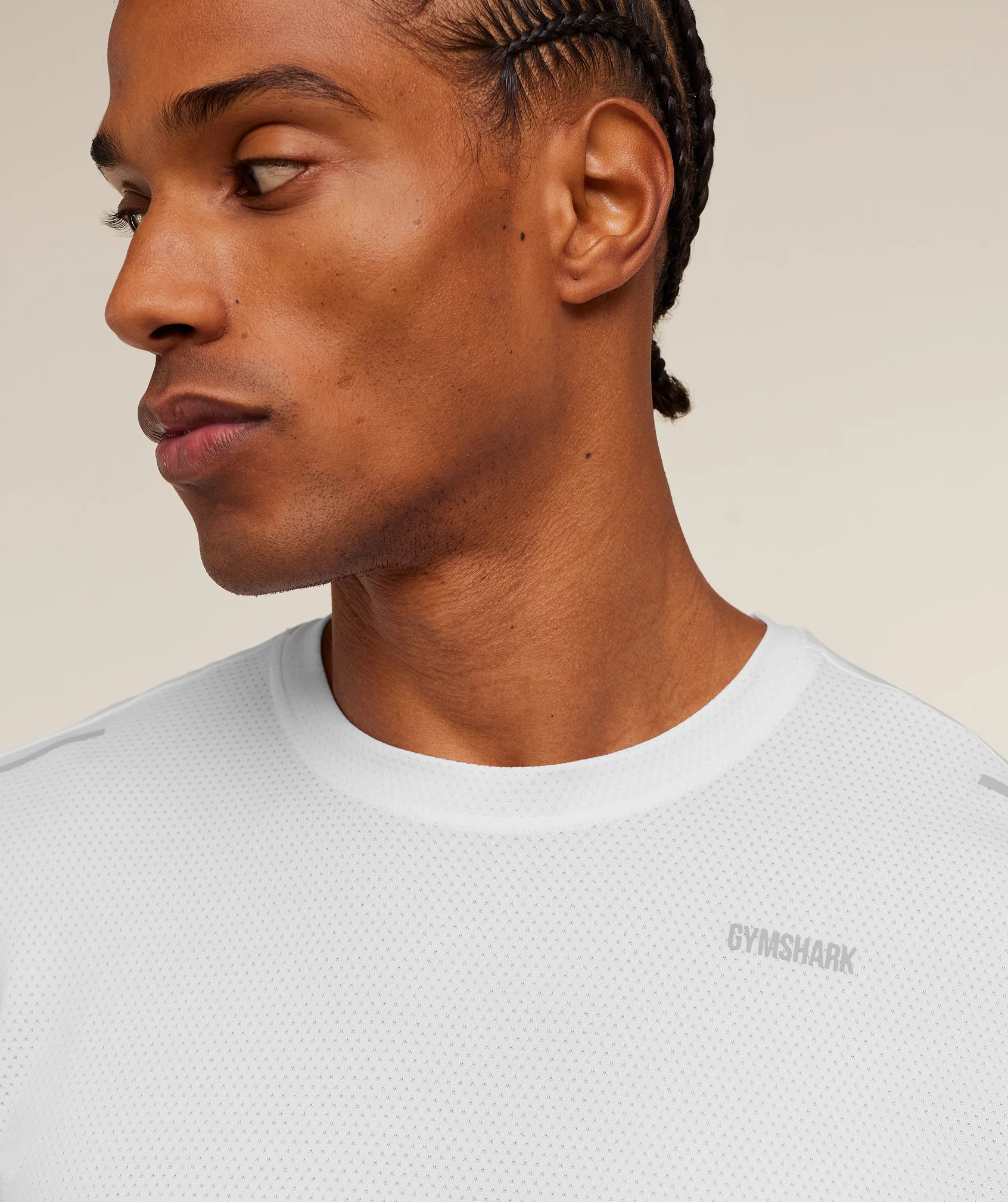 Gymshark Built For More T-Shirt - GS White - Image 6