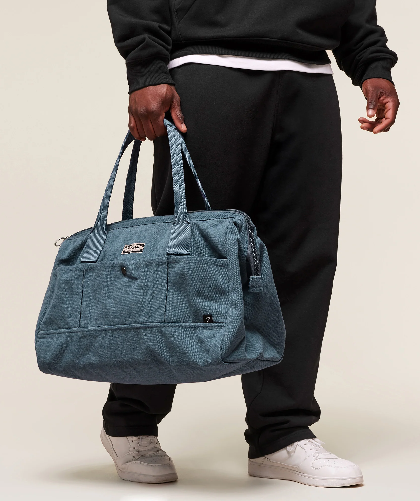Gymshark Built Tool Bag - Iron Blue/Titanium Blue - Image 2
