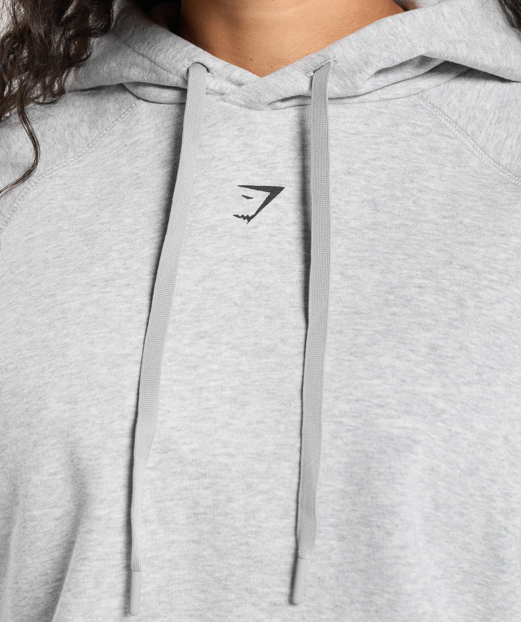 Gymshark Bulking Season Brushed Hoodie - Light Grey Marl - Image 6