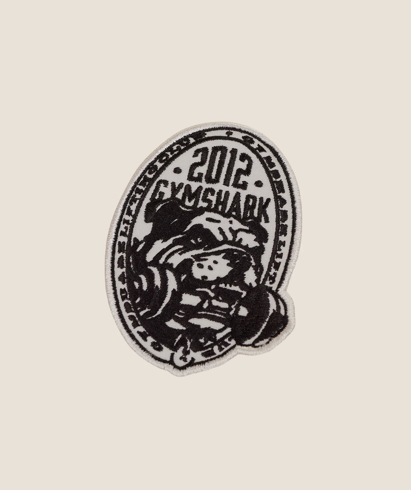 Gymshark Bulldog Patch - Light Grey