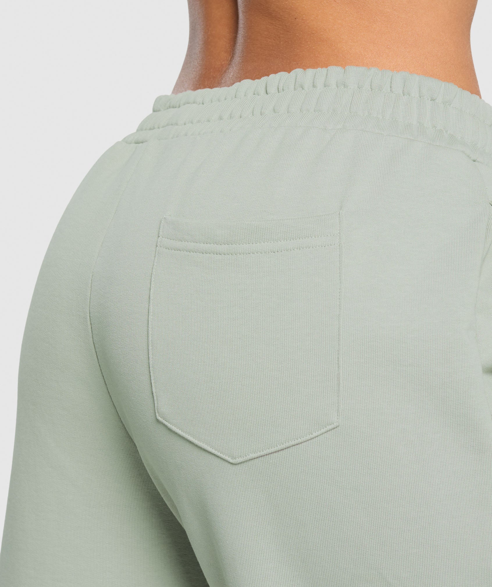 Gymshark Collegiate Joggers - Stone Grey - Image 6