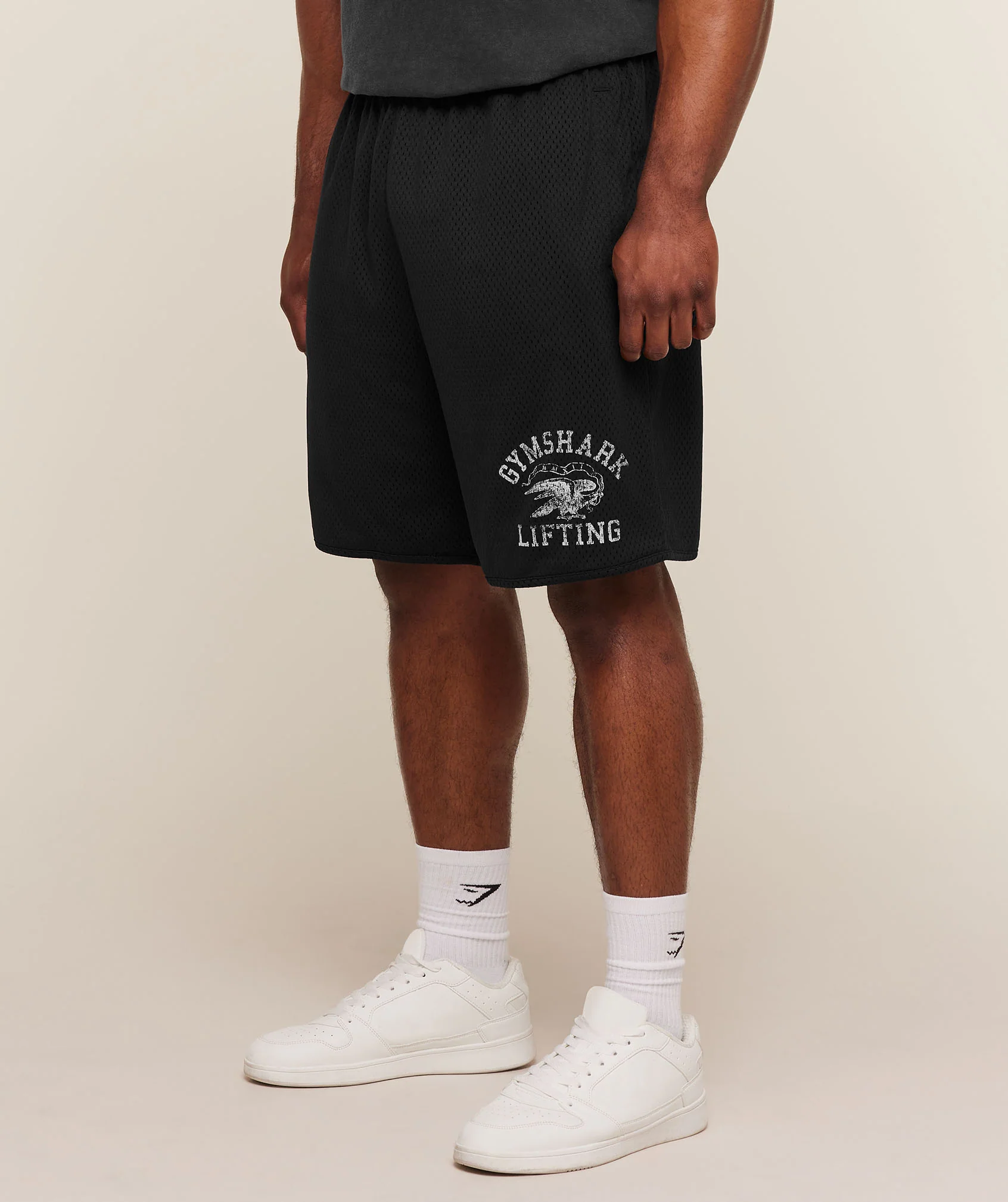 Gymshark Collective Mesh Shorts - Black - Image 5