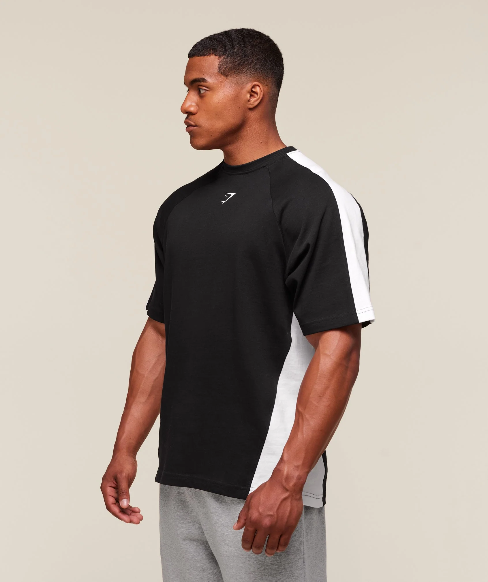 Gymshark GSLC 66 T-Shirt - Black/White - Image 4