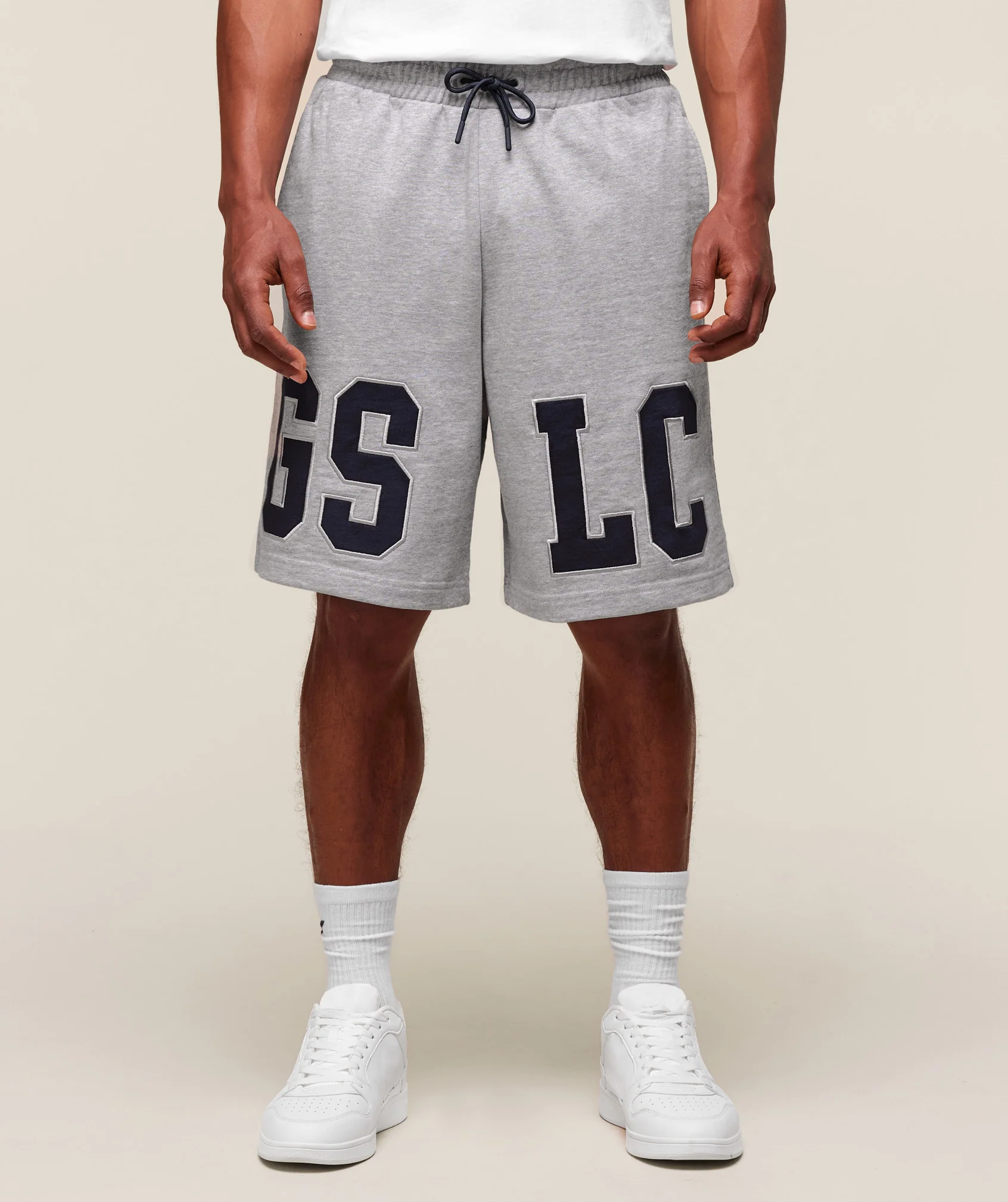 Gymshark GSLC 9" Shorts - Light Grey Core Marl