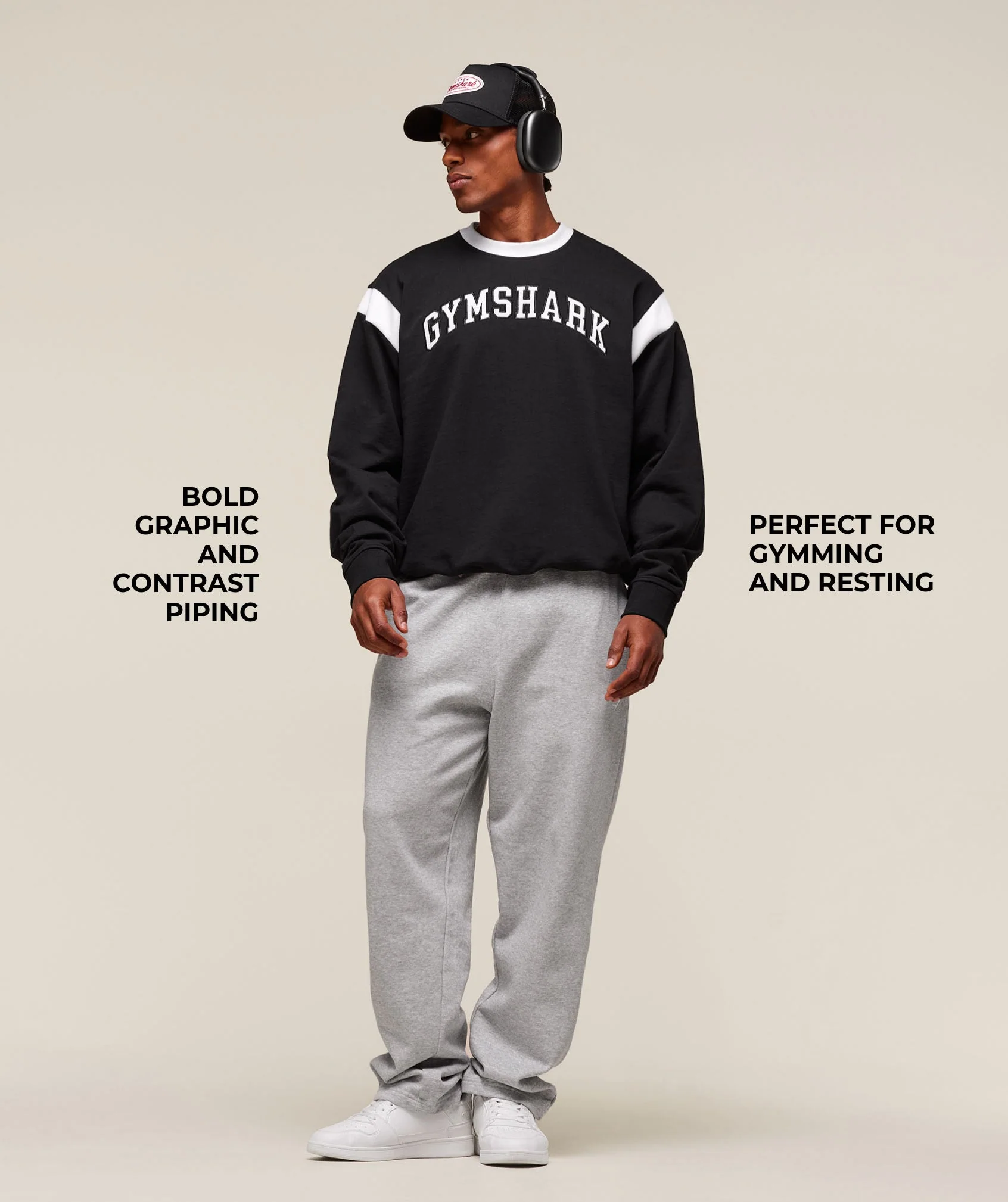 Gymshark GSLC Crew - Black - Image 3