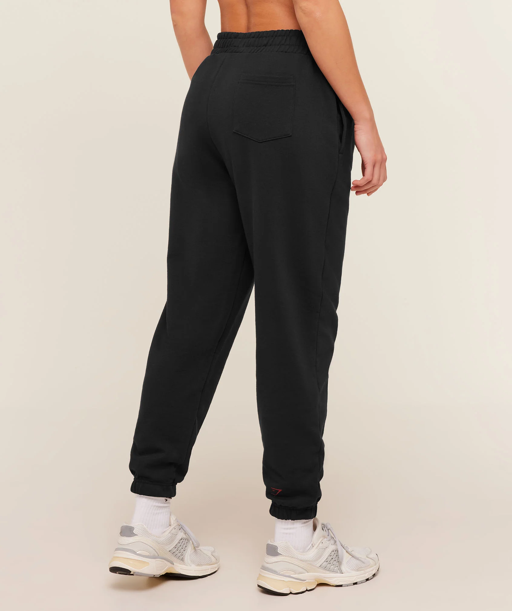 Gymshark Collegiate Graphic Joggers - Black - Image 3
