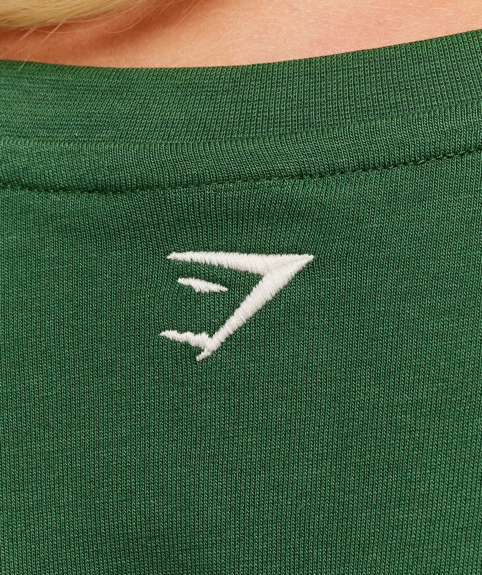 Gymshark Collegiate Graphic T-Shirt - Athletic Green - Image 5