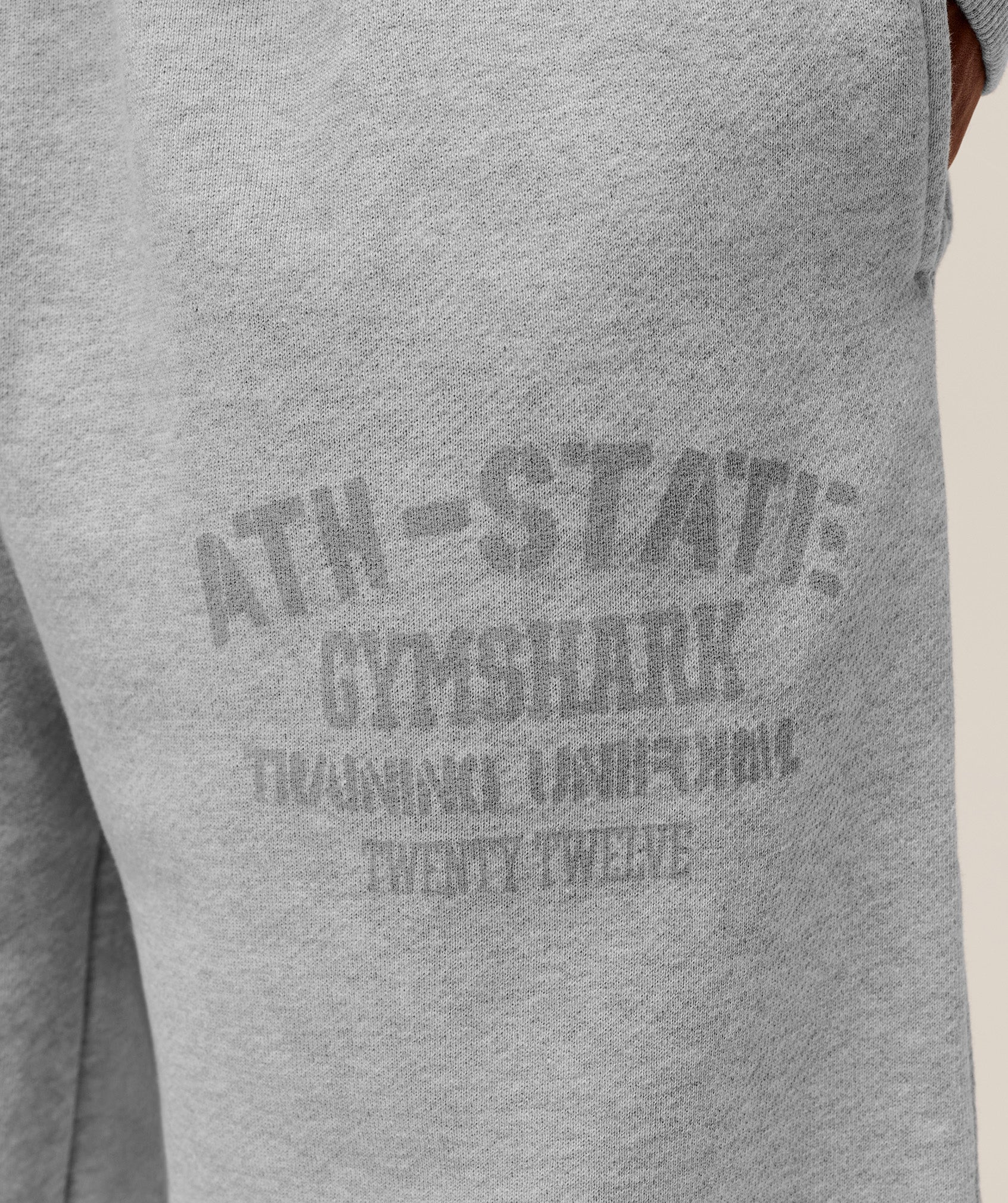 Gymshark Collegiate Joggers - Soft Grey Marl - Image 5