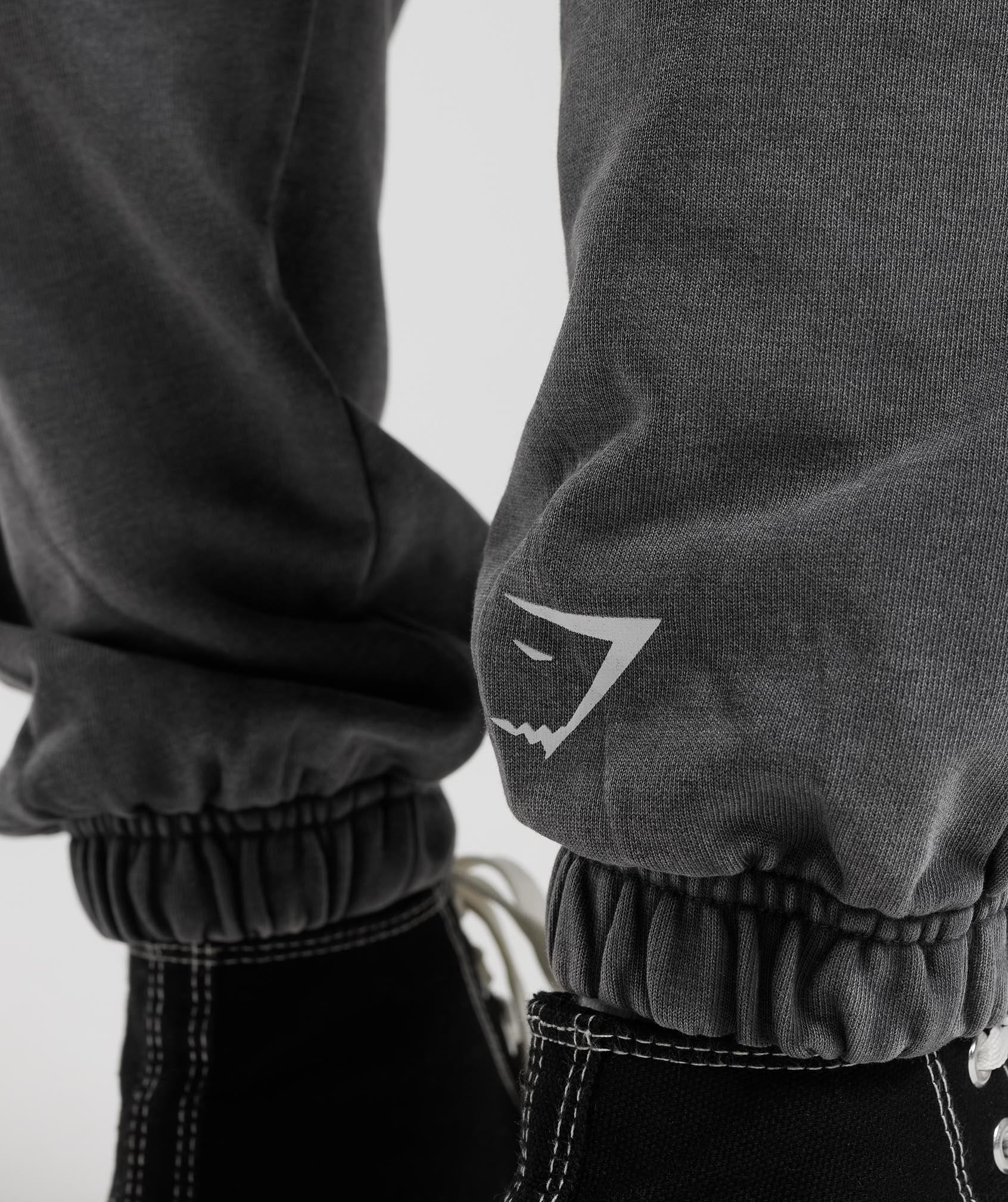 Gymshark Collegiate Joggers - Silhouette Grey - Image 6