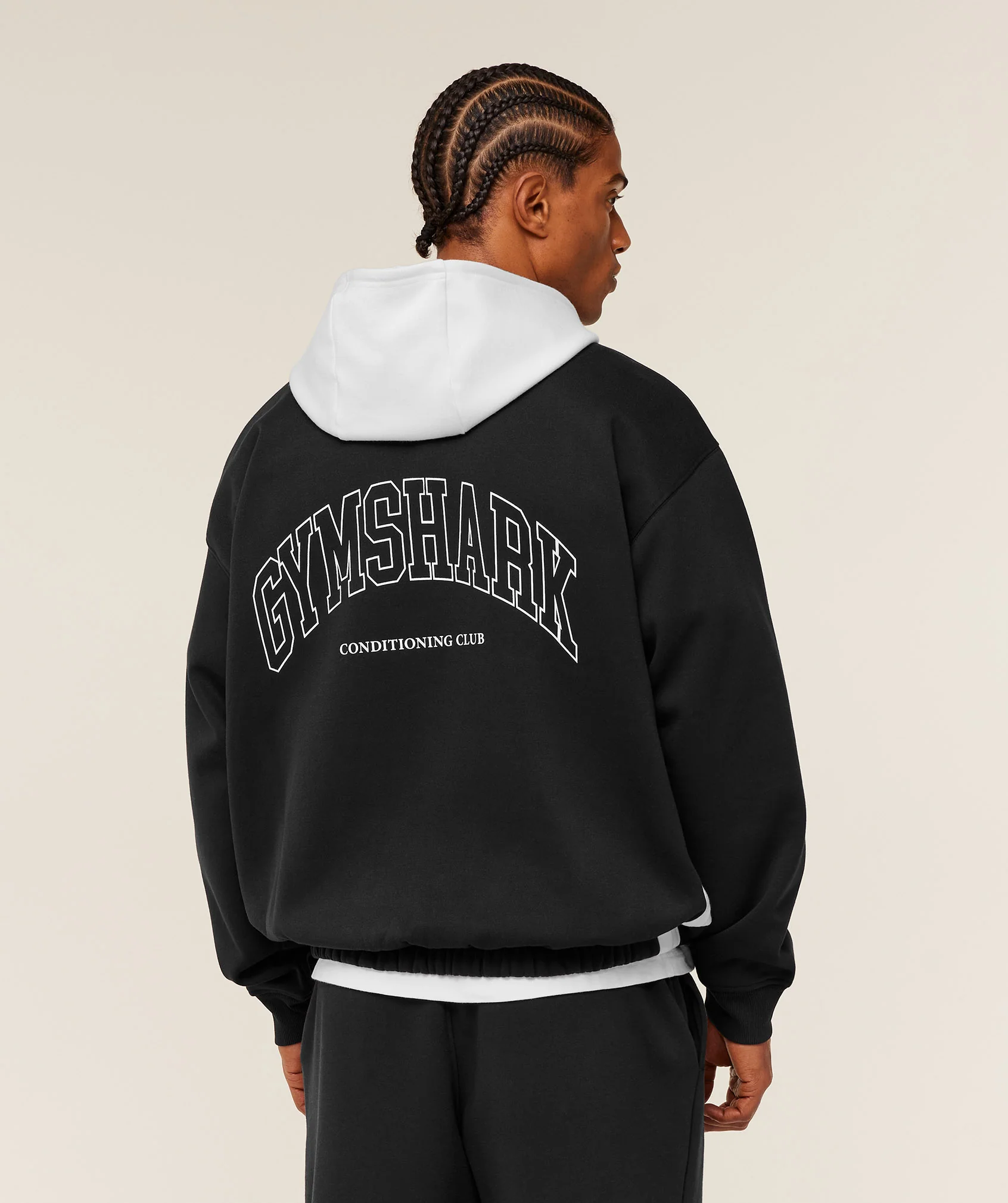 Gymshark Collegiate Tech Hoodie - GS Black - Image 2