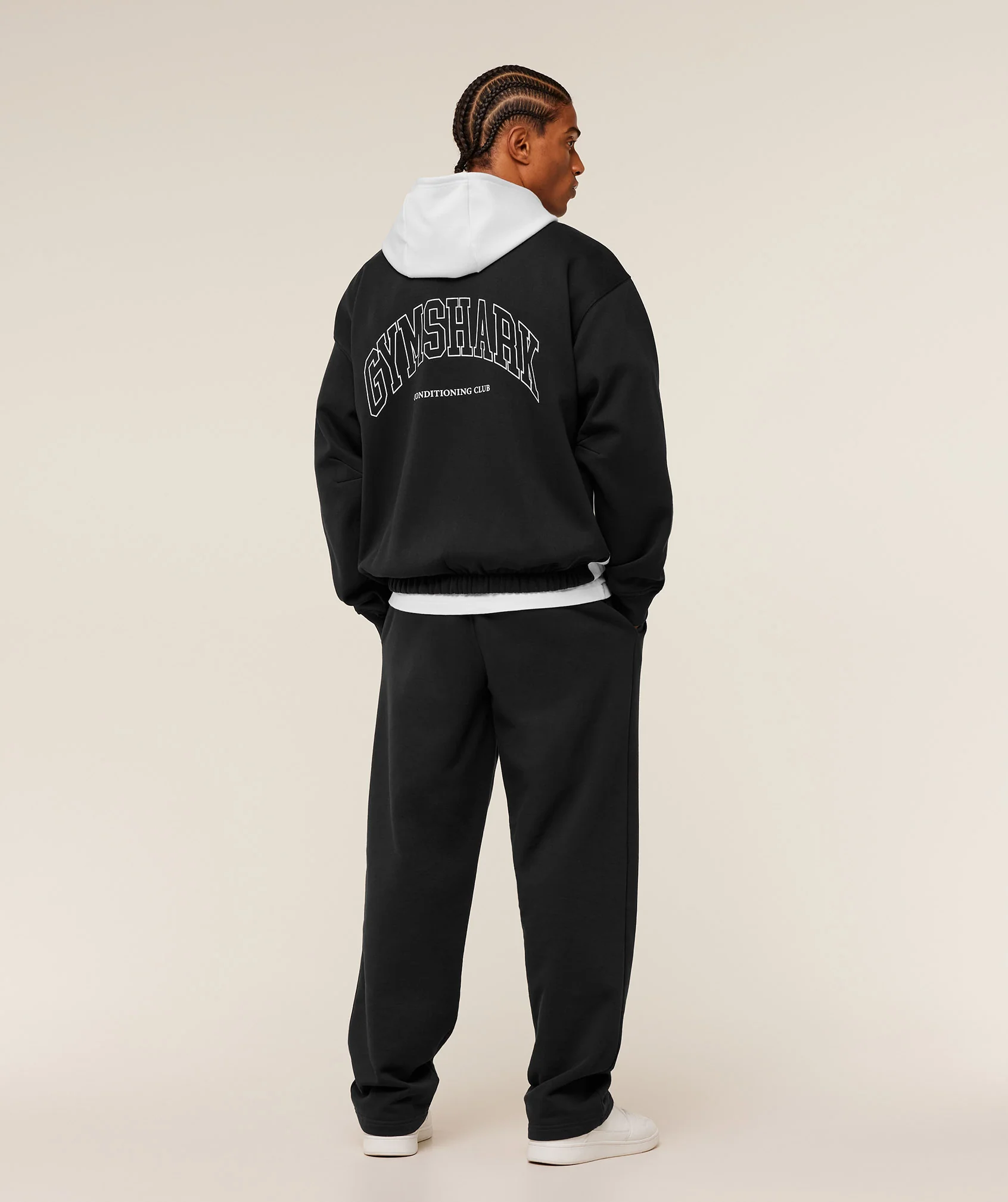 Gymshark Collegiate Tech Hoodie - GS Black - Image 4