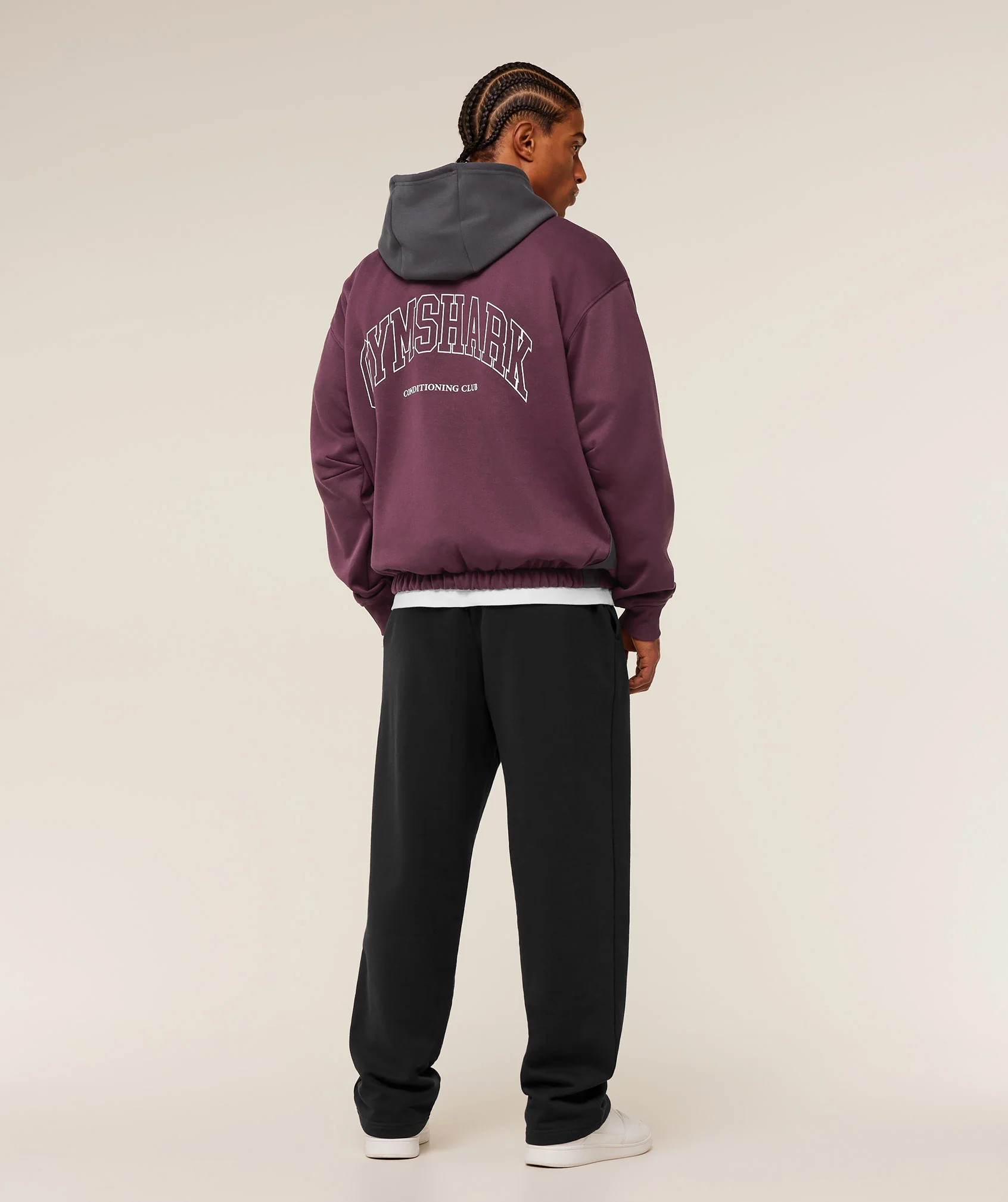 Gymshark Collegiate Tech Hoodie - GS Impact Burgundy - Image 4