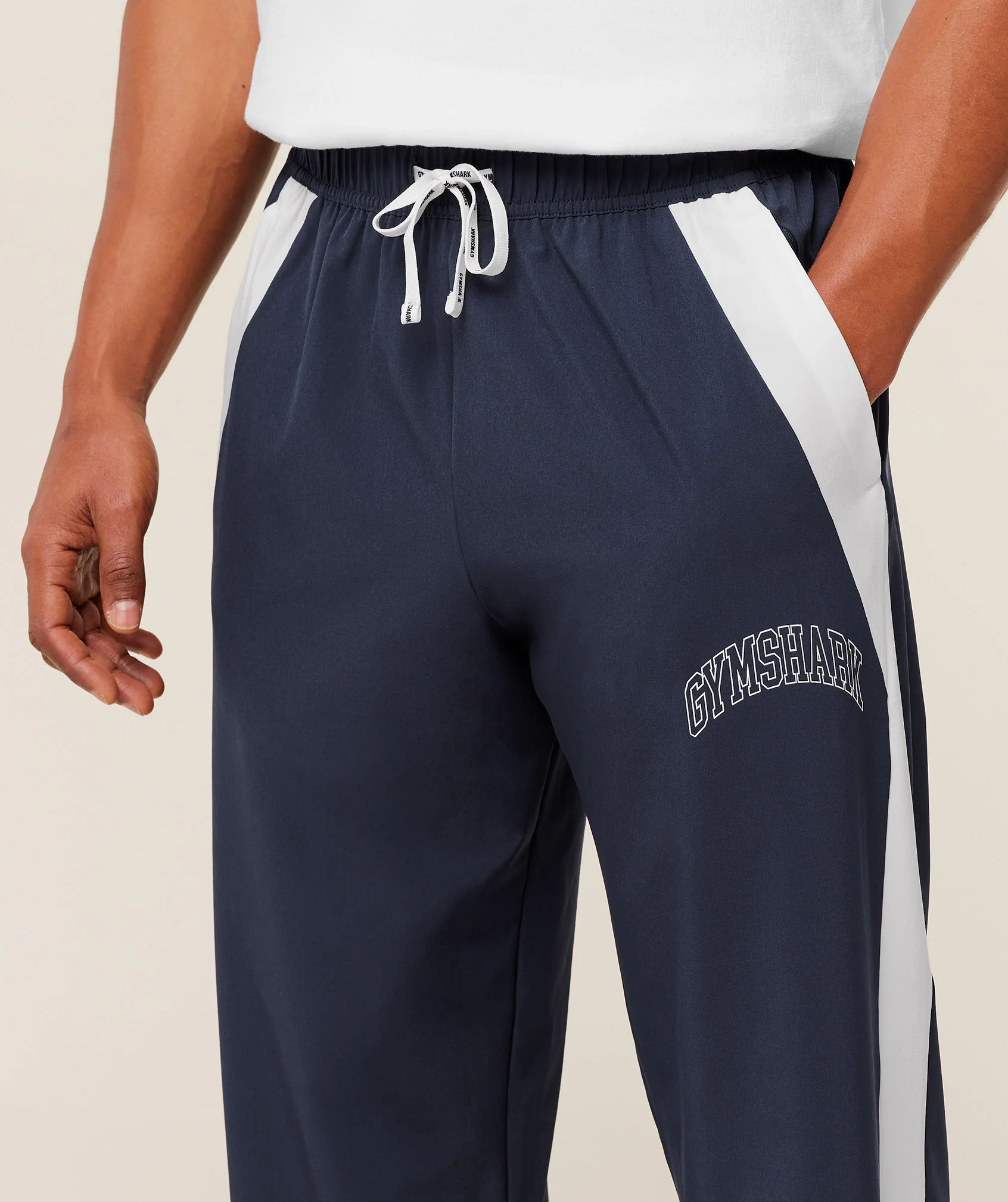 Gymshark Collegiate Tech Pants - Heavy Blue - Image 5