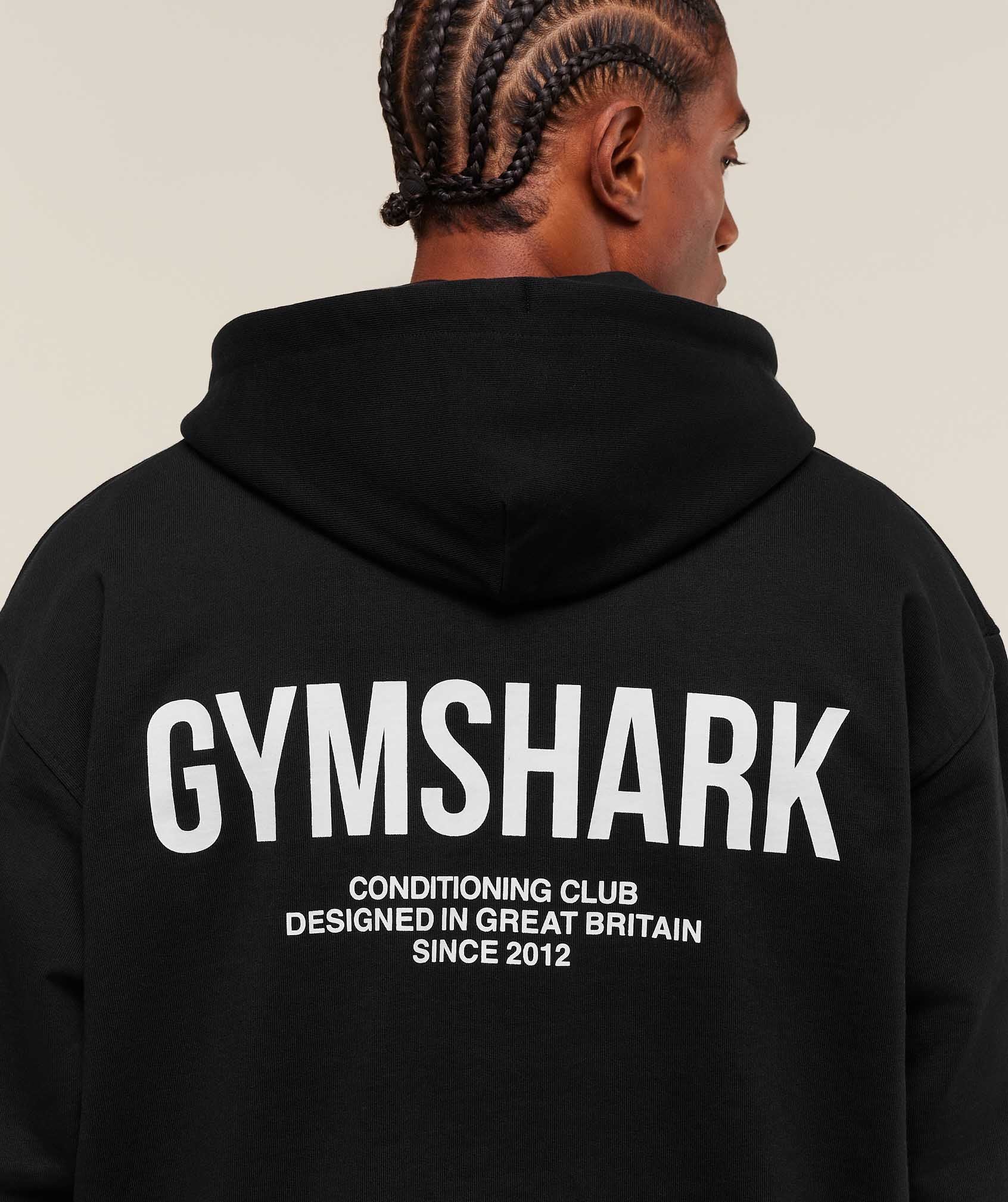 Gymshark Conditioning Club Hoodie - Black - Image 7