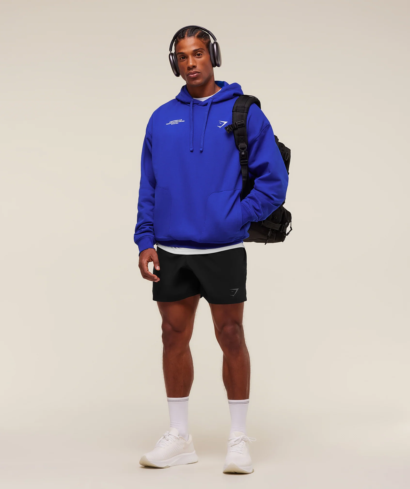 Gymshark Conditioning Club Hoodie - Athletic Blue - Image 6