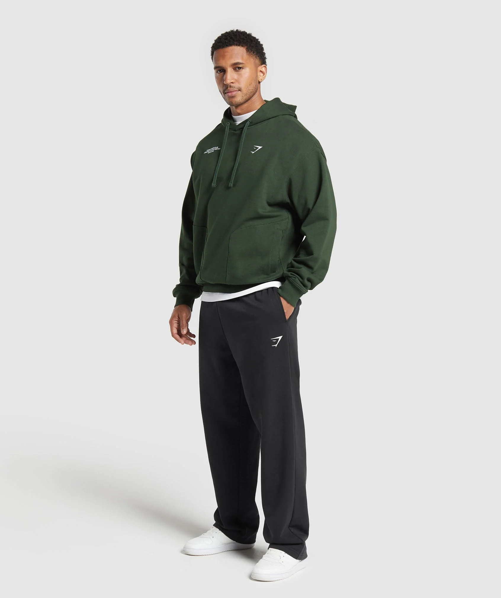 Gymshark Conditioning Club Hoodie - Trail Green - Image 4