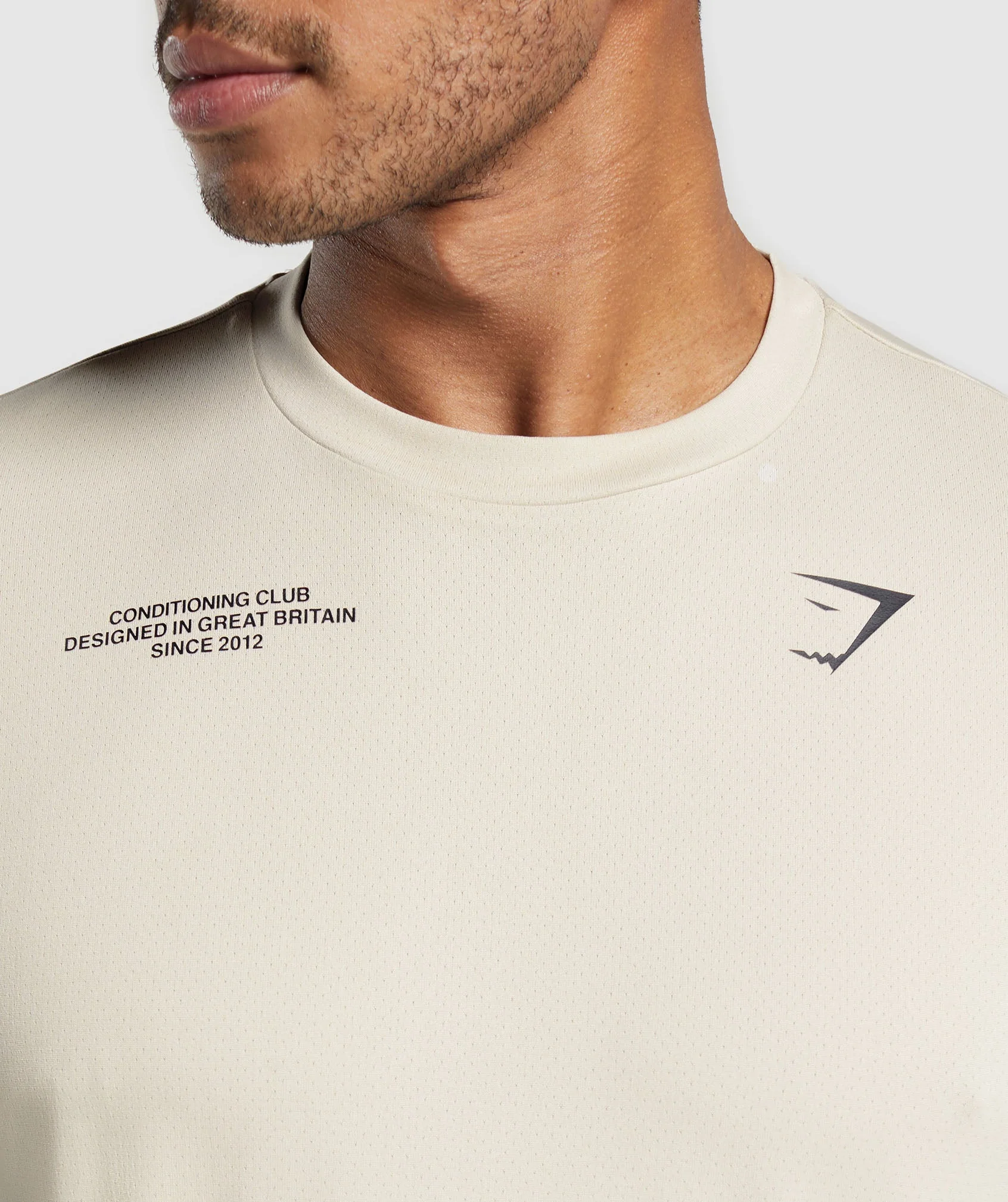 Gymshark Conditioning Club Oversized T-Shirt - Pebble Grey - Image 5