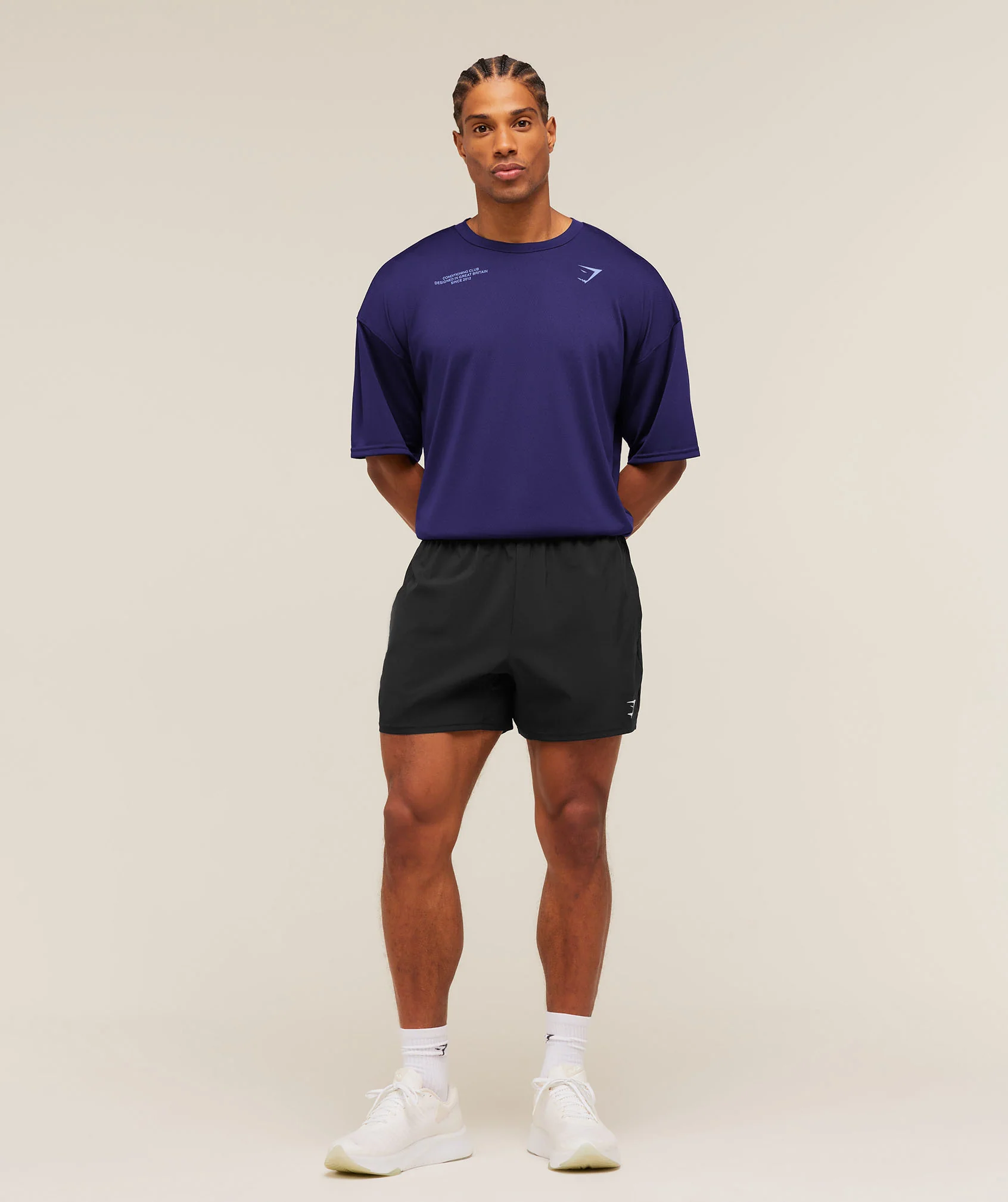 Gymshark Conditioning Club Oversized T-Shirt - Indigo Purple/Steady Purple - Image 5