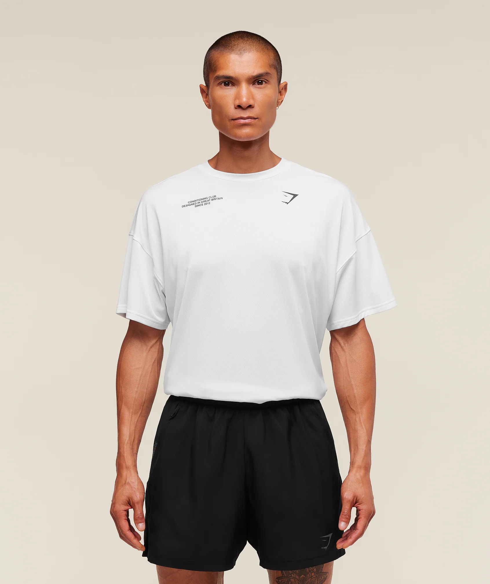 Gymshark Conditioning Club Oversized T-Shirt - White