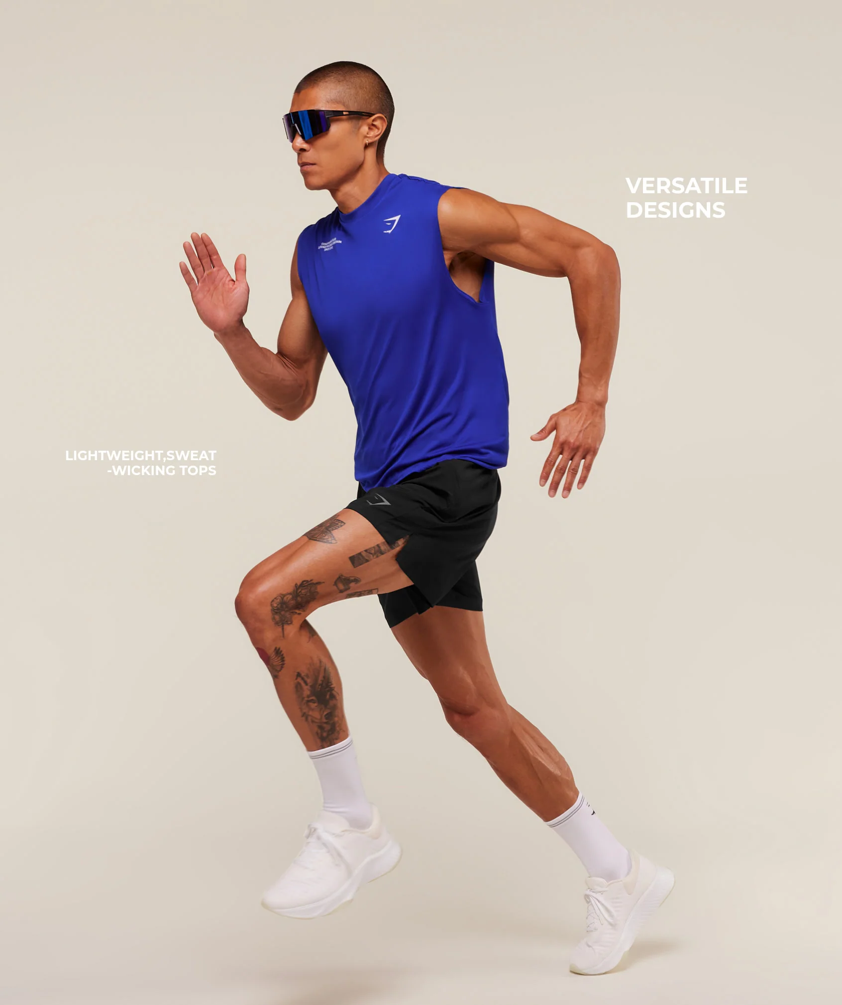 Gymshark Conditioning Club Tank - Athletic Blue - Image 4