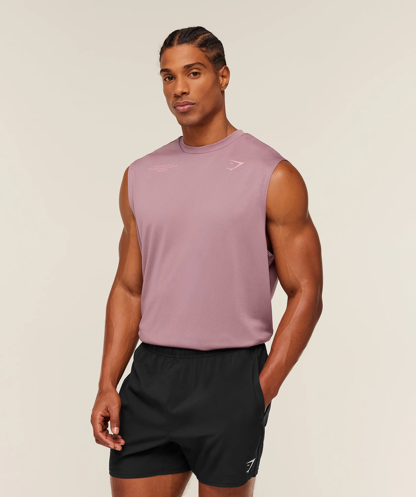 Gymshark Conditioning Club Tank - GS Calm Pink/GS Light Pink - Image 2