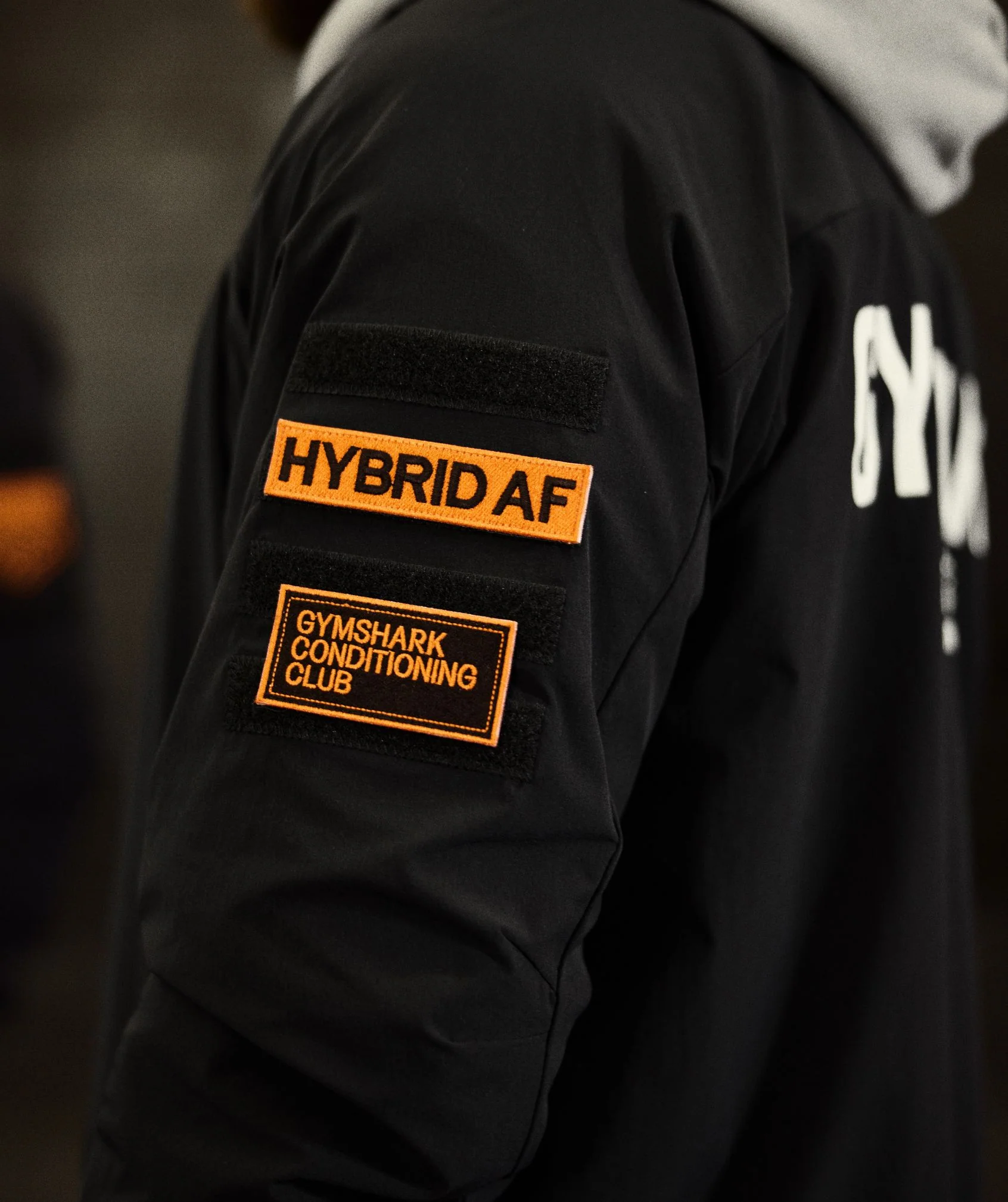 Gymshark Conditioning Club Track Patch Jacket - Black - Image 4