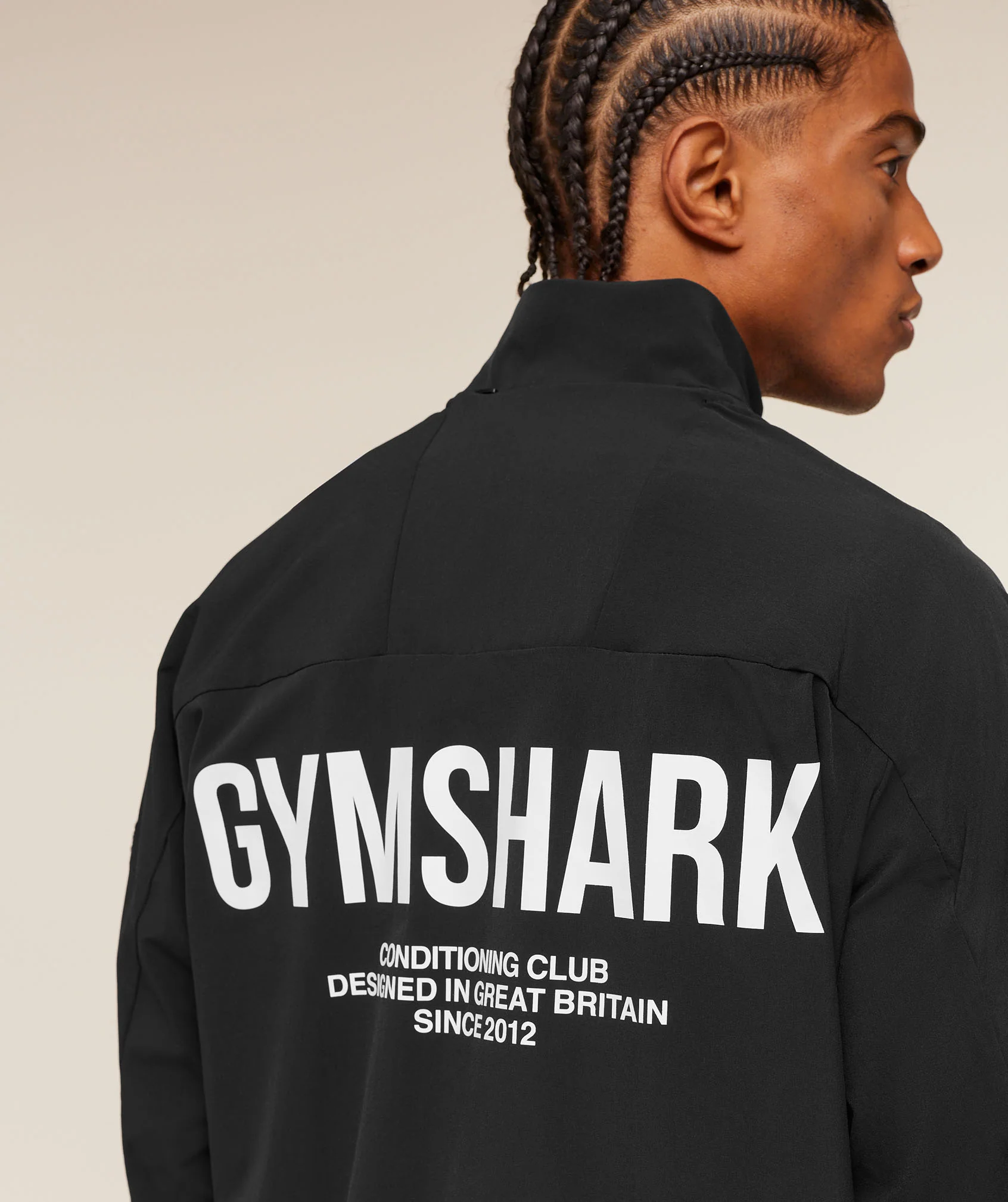 Gymshark Conditioning Club Track Patch Jacket - Black - Image 5