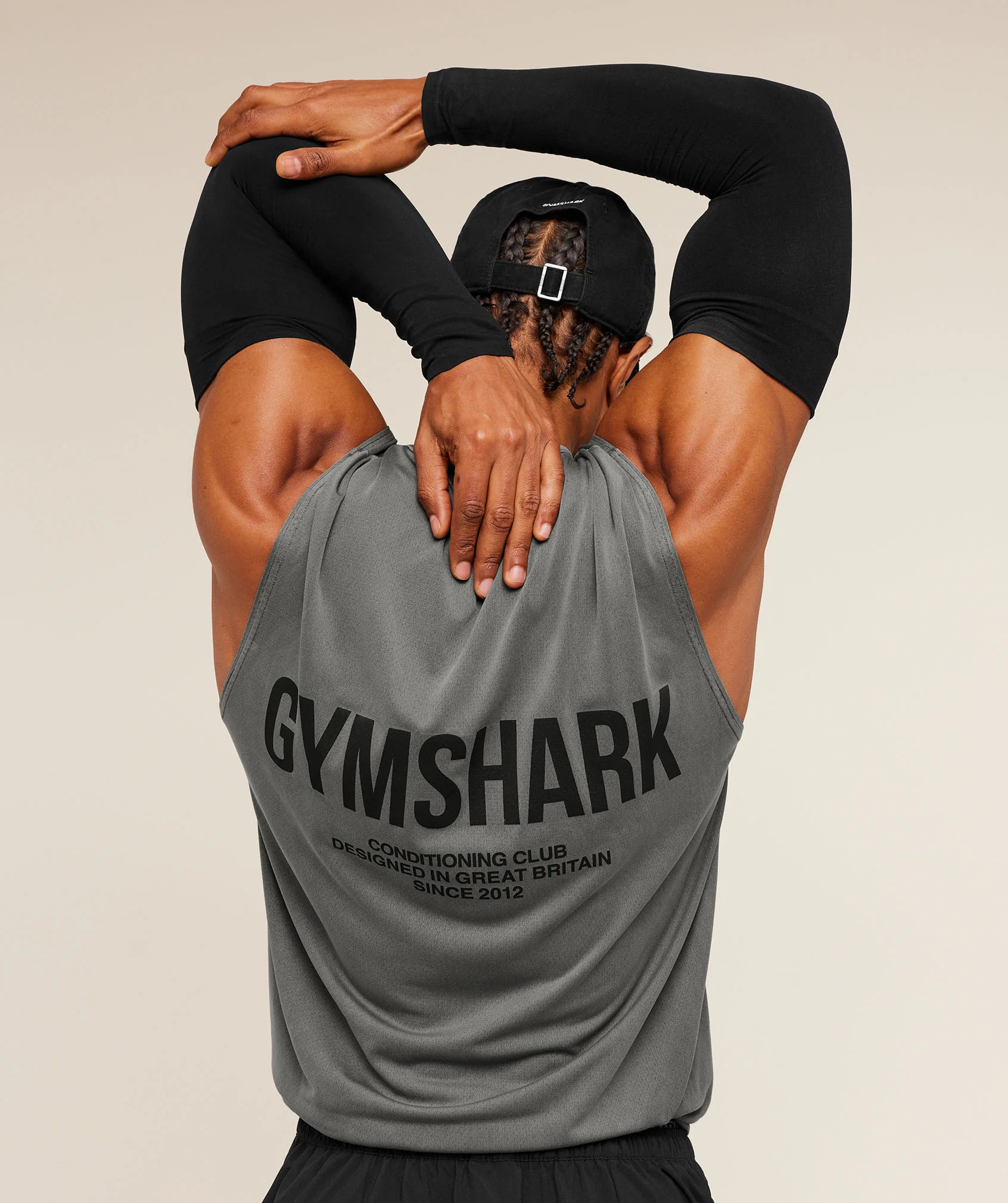 Gymshark Conditioning Club Washed Tank - Black/Wash - Image 6