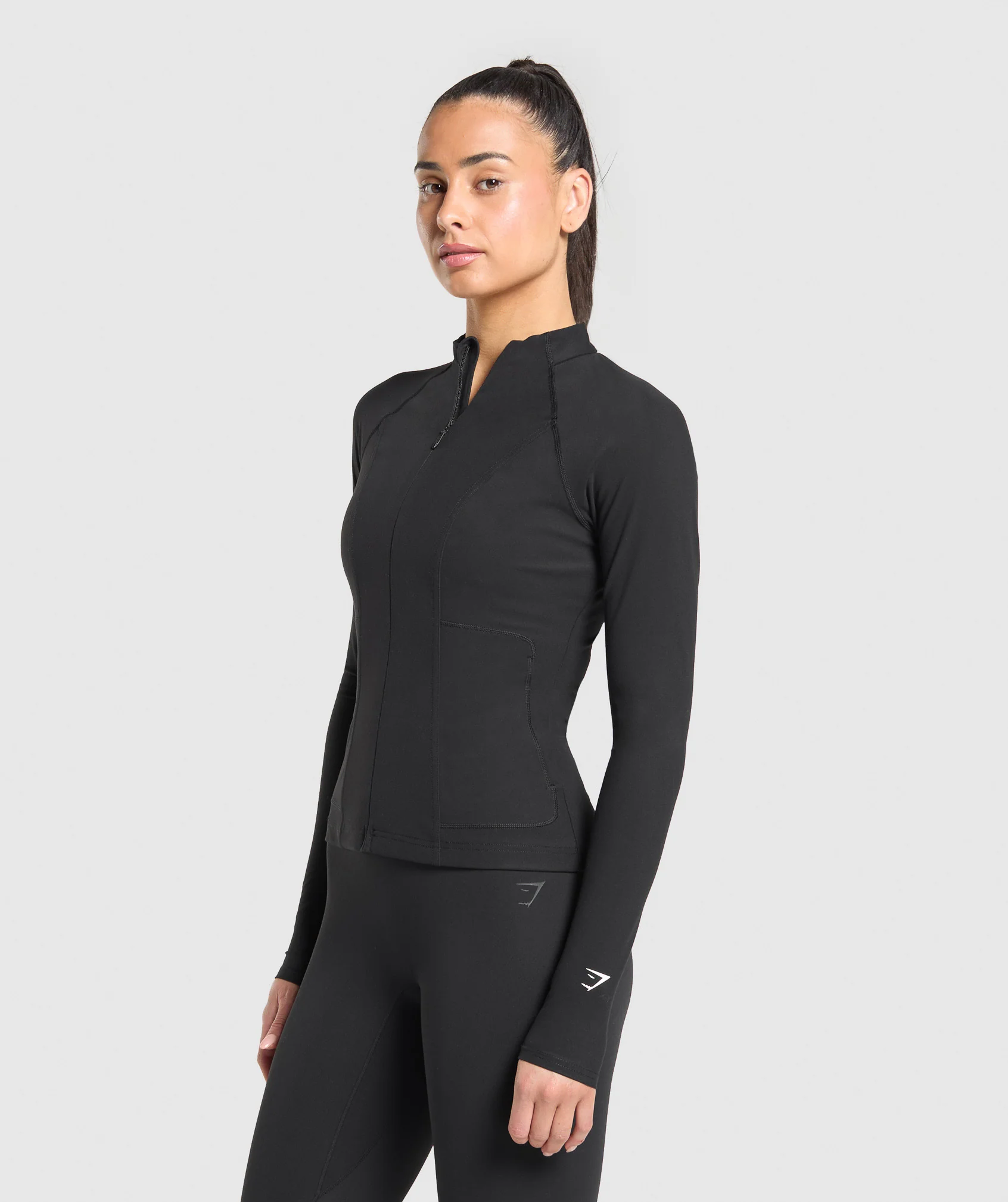 Gymshark Conditioning Full Zip Jacket - Black - Image 3