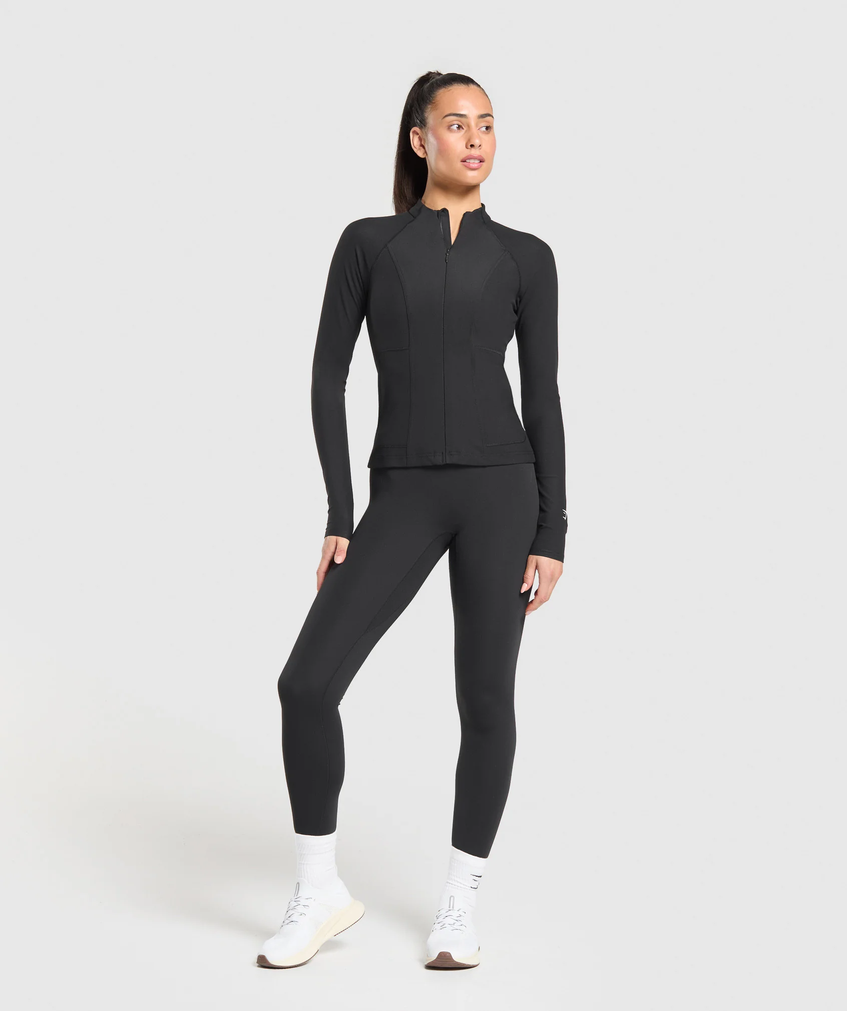 Gymshark Conditioning Full Zip Jacket - Black - Image 4